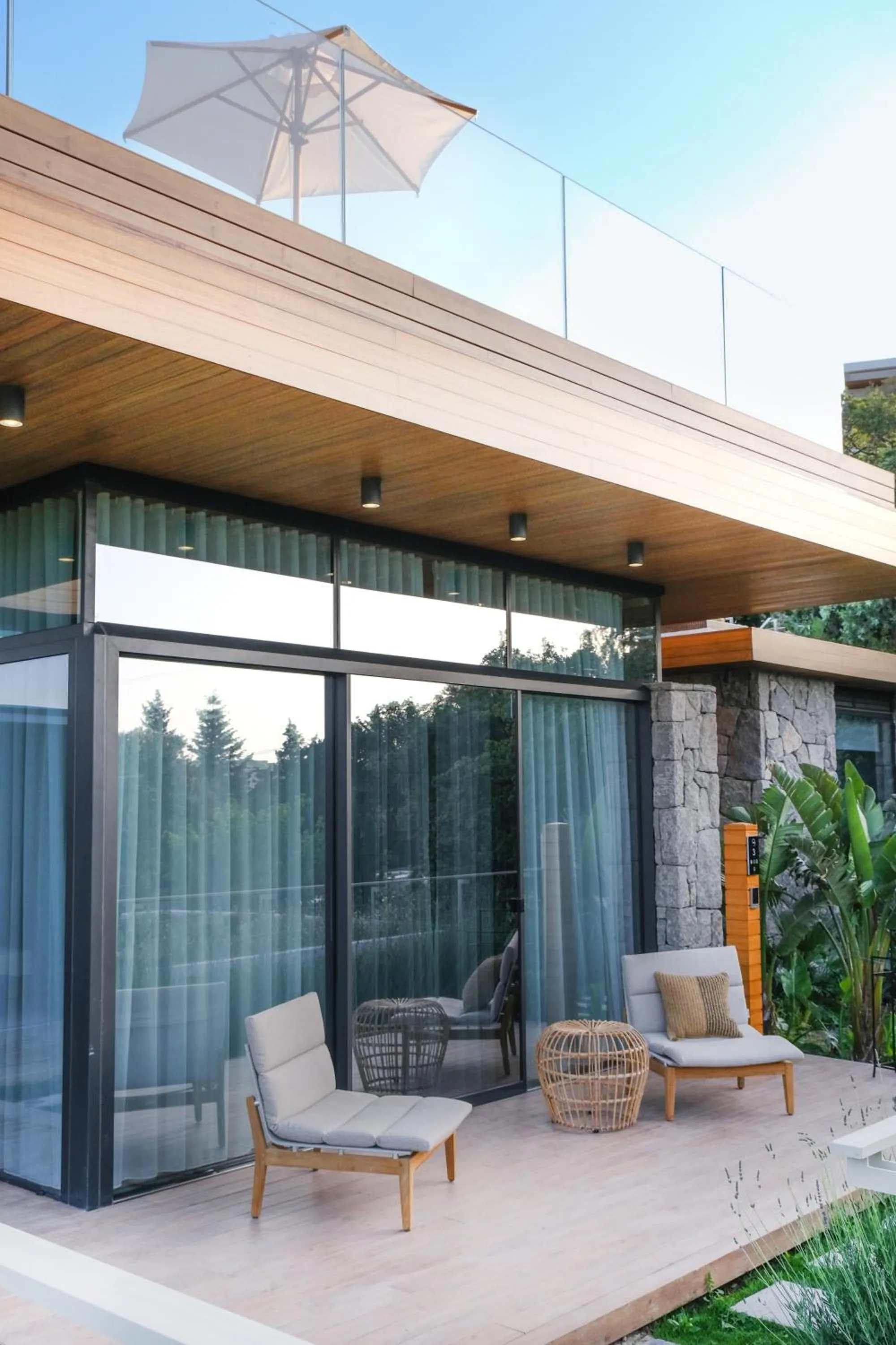 Patio in Birdcage 33 Hotel - Adult Only