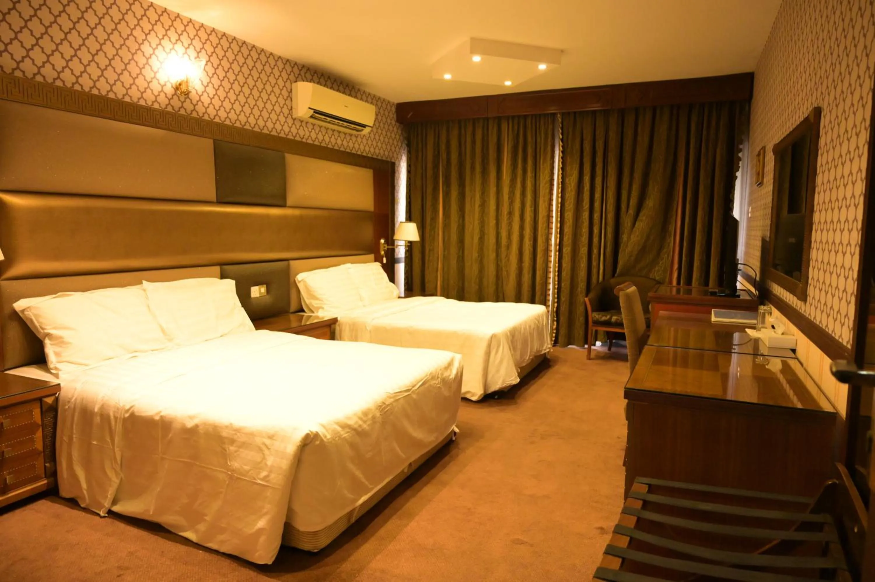 Photo of the whole room, Bed in ABJAD CROWN HOTEL