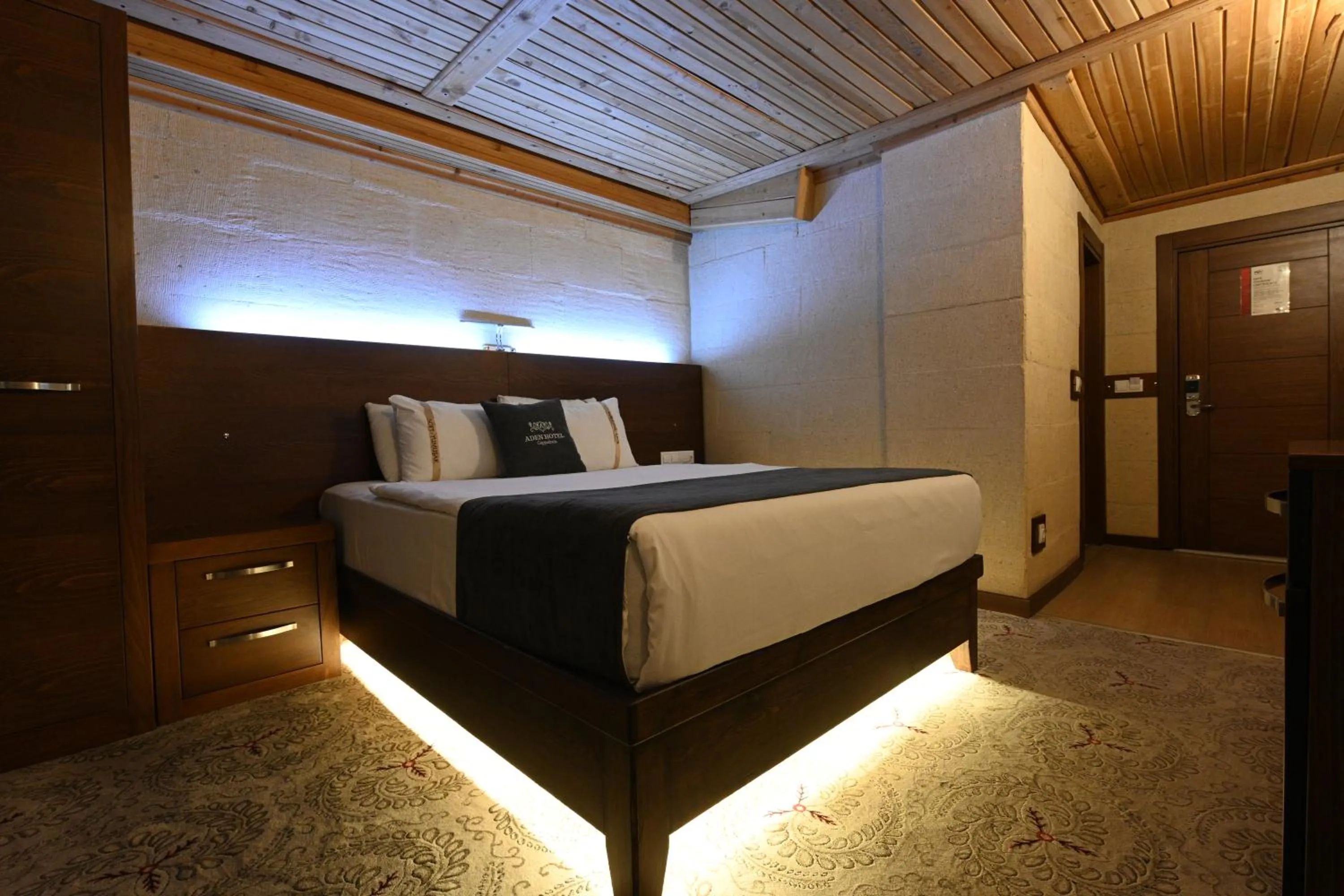 Bed in Aden Hotel Cappadocia