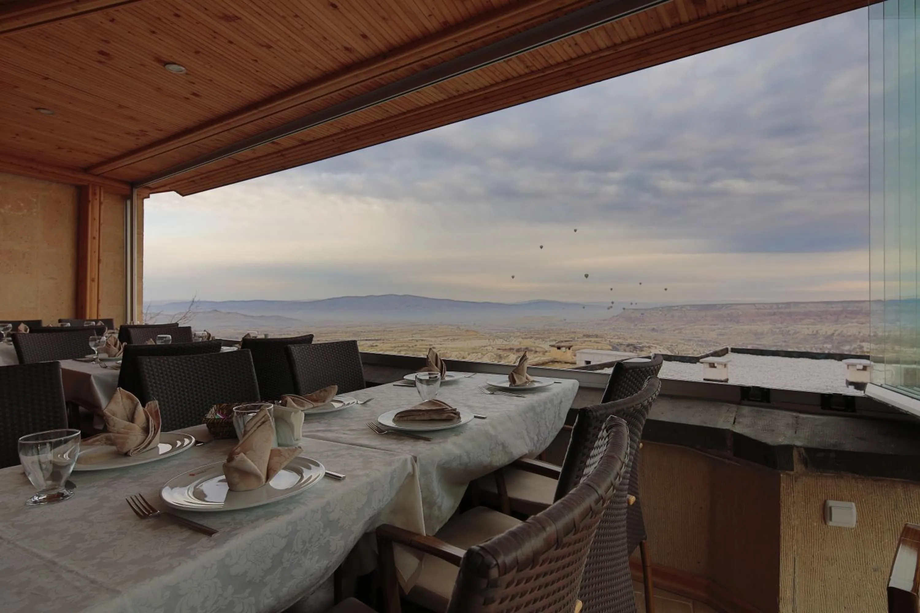 Balcony/Terrace in Aden Hotel Cappadocia