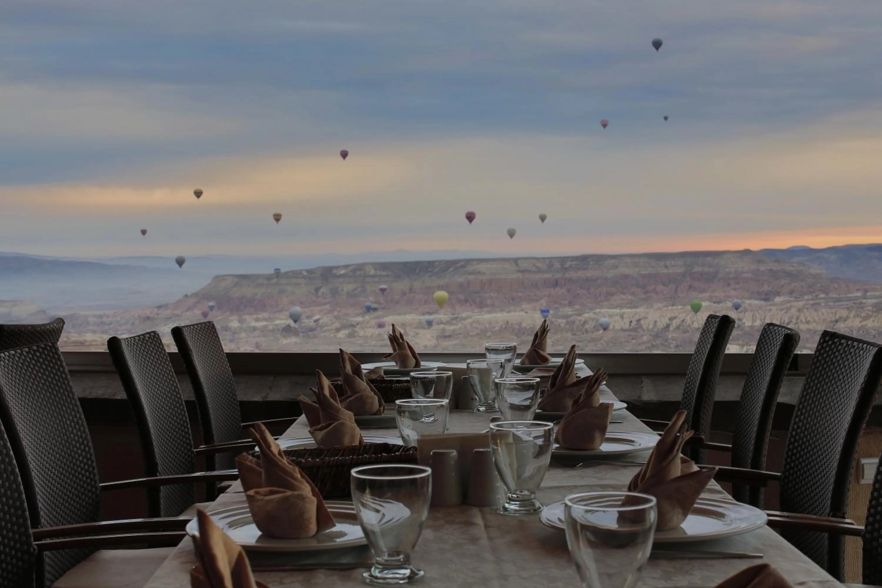 Balcony/Terrace in Aden Hotel Cappadocia