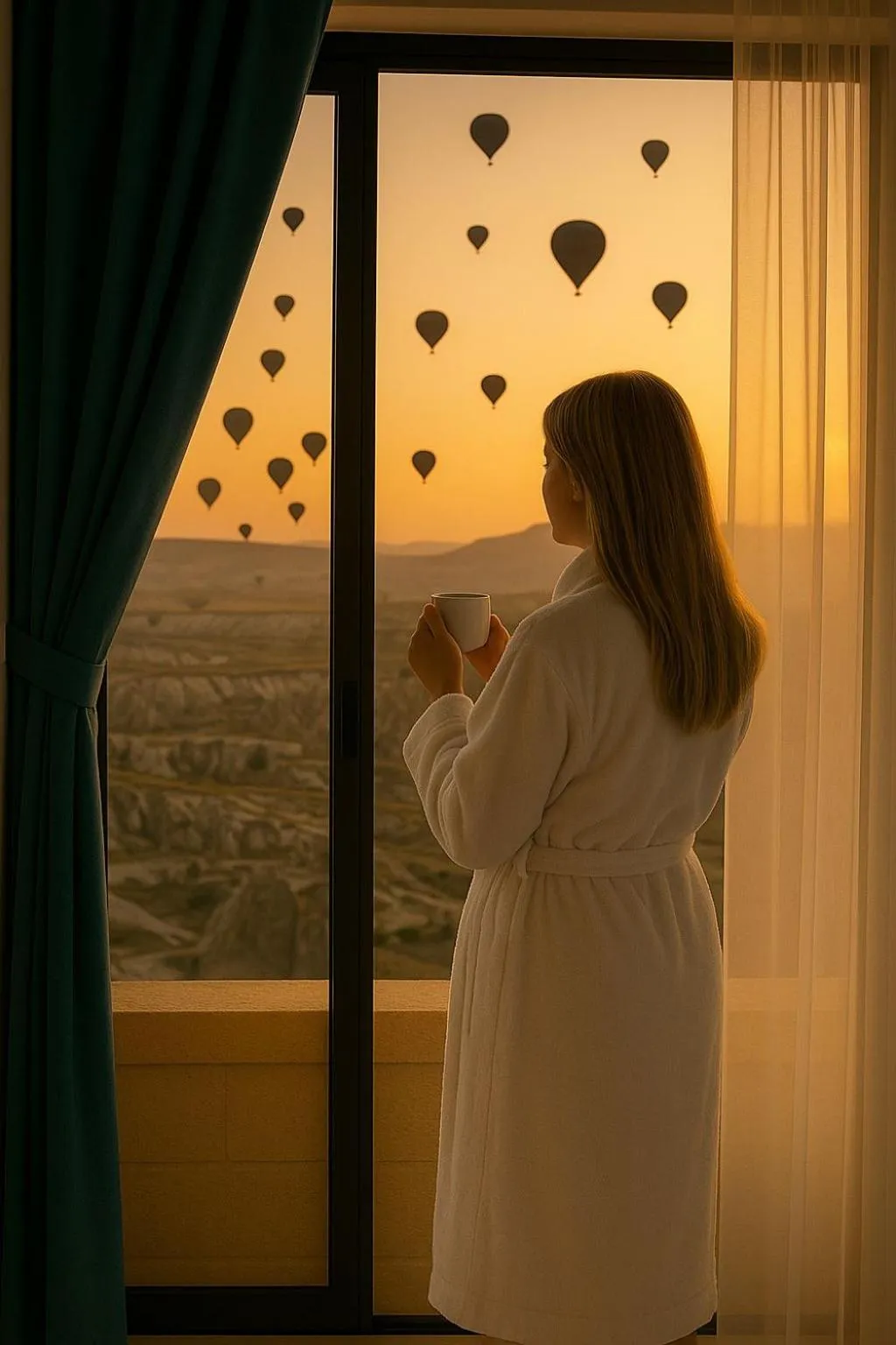 Natural landscape in Aden Hotel Cappadocia
