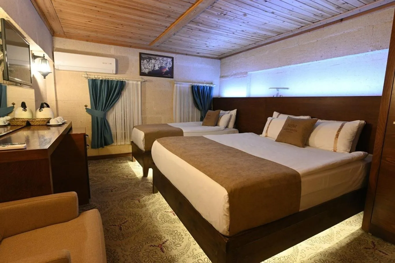 Bed in Aden Hotel Cappadocia