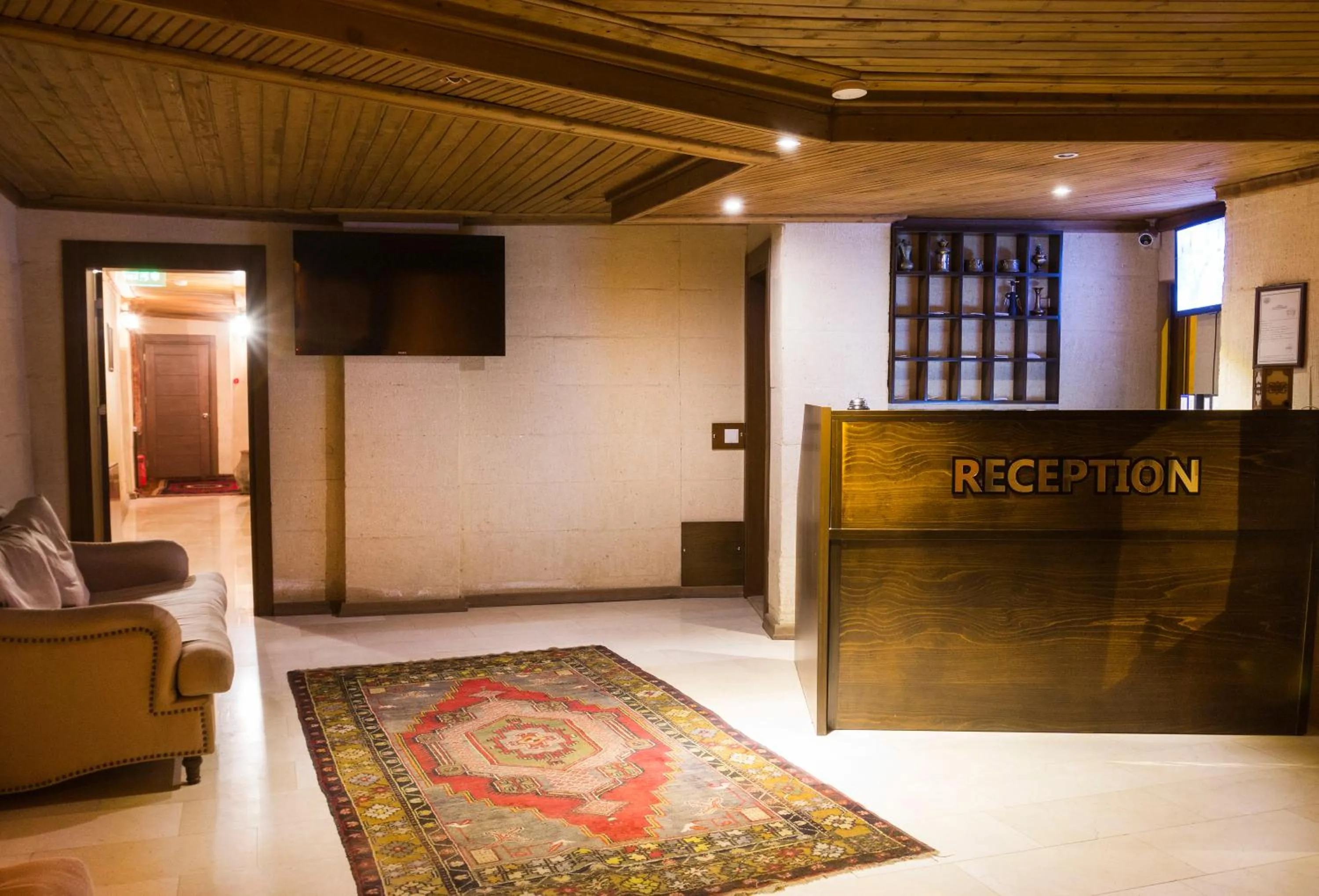 Lobby or reception in Aden Hotel Cappadocia