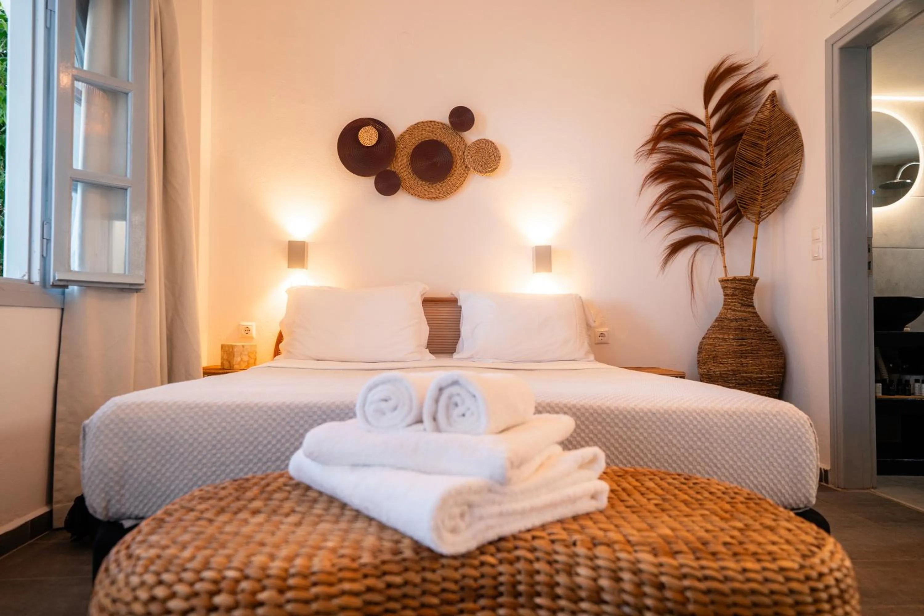 Bed in Divino Suites