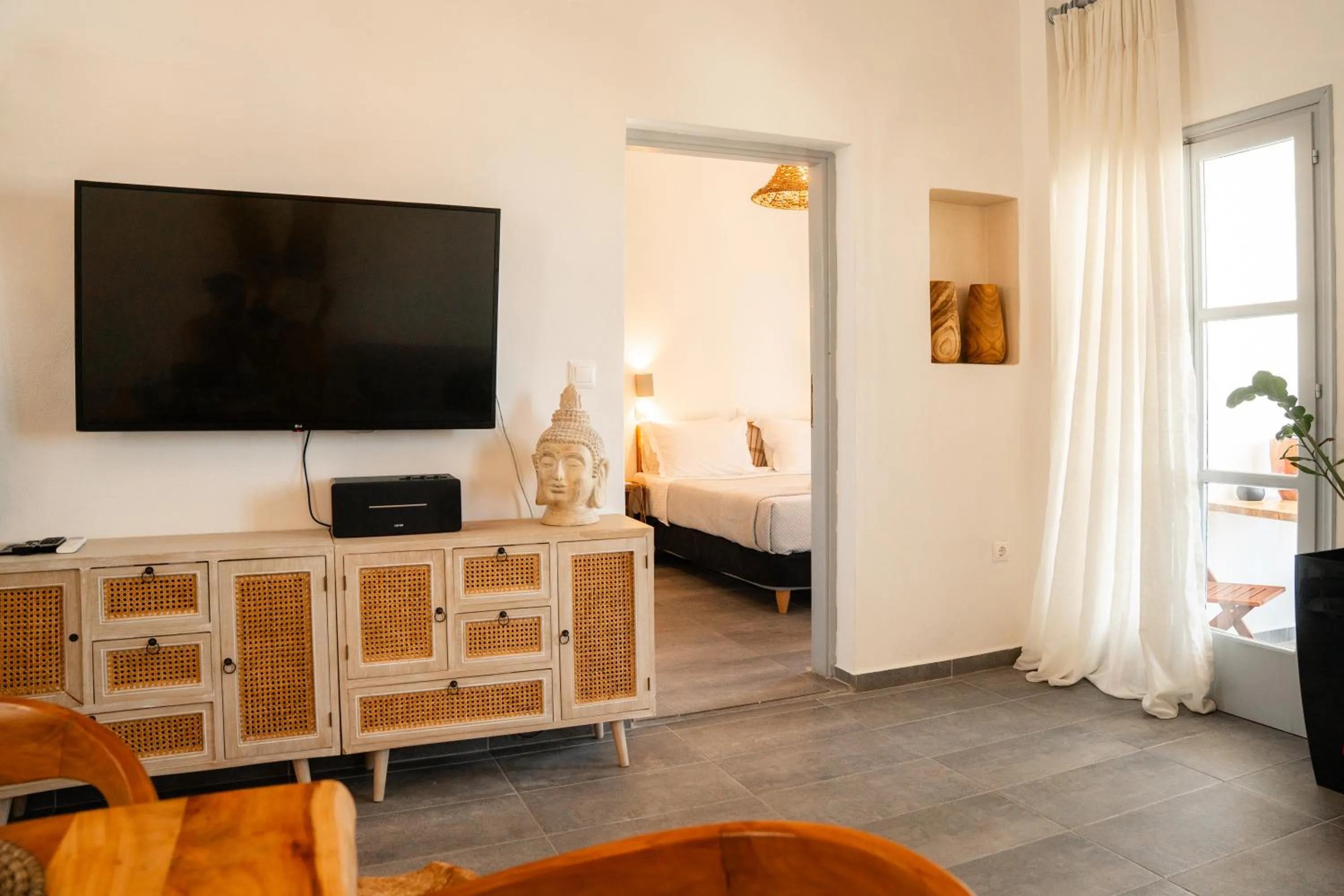 Bed in Divino Suites