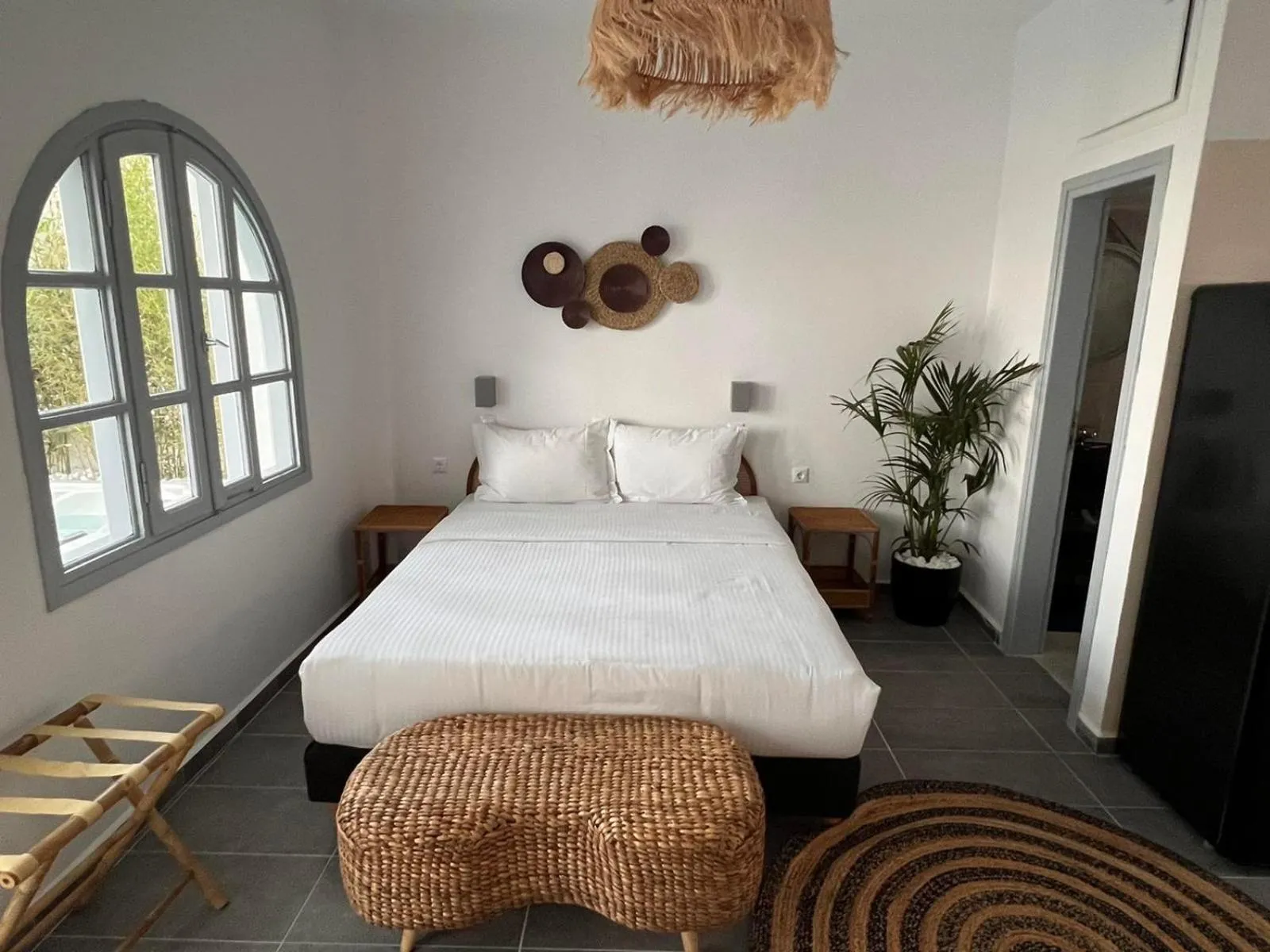 Bed in Divino Suites