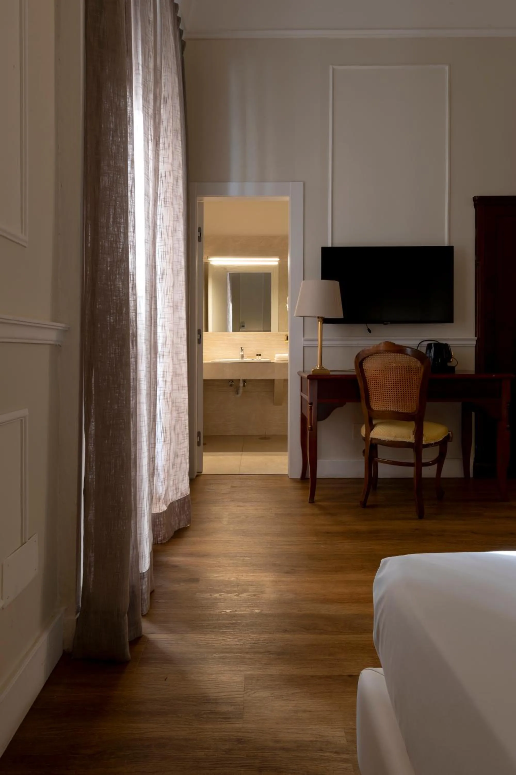 Bed in Napolit'amo Hotel Principe