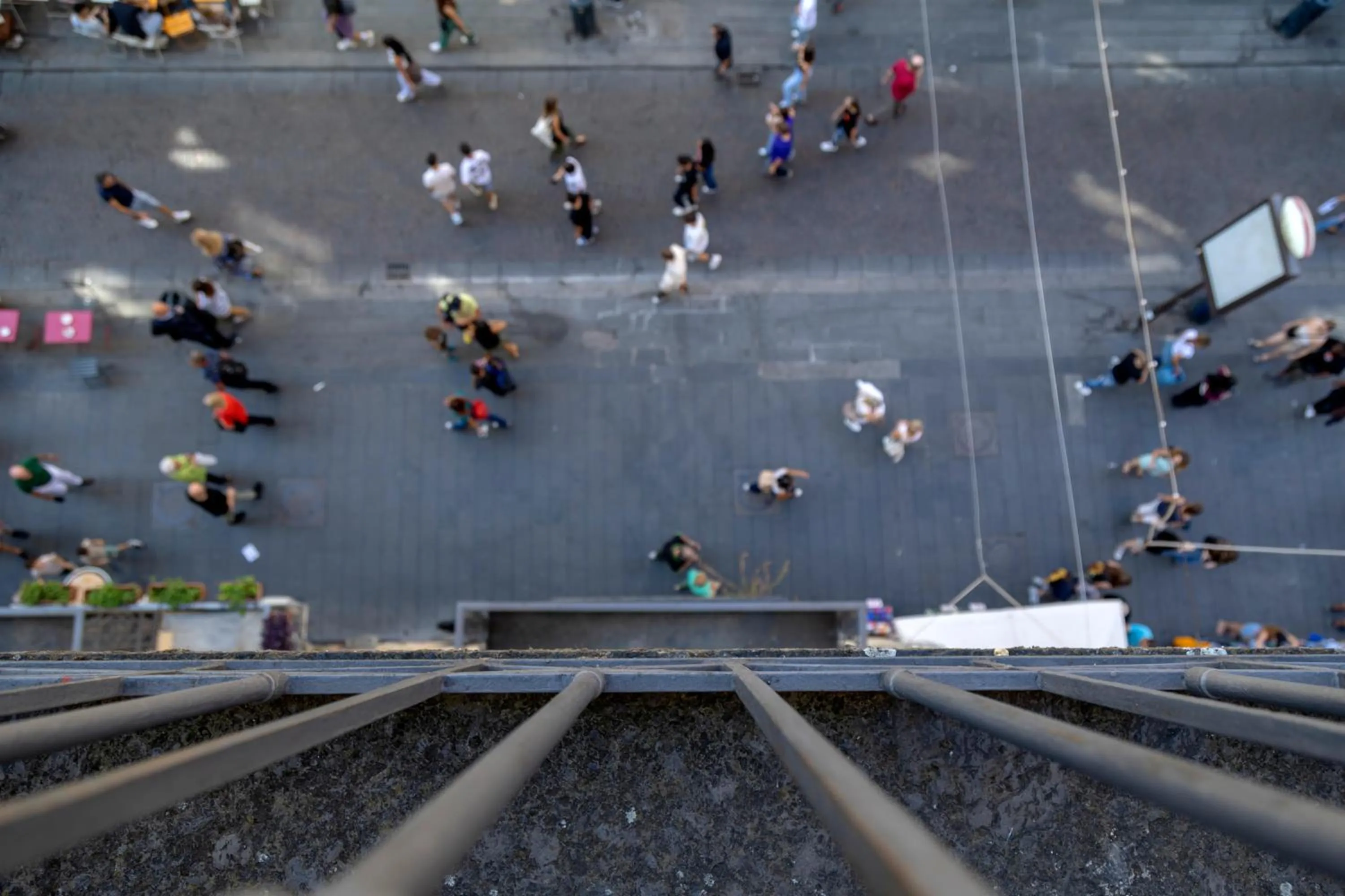 City view in Napolit'amo Hotel Principe
