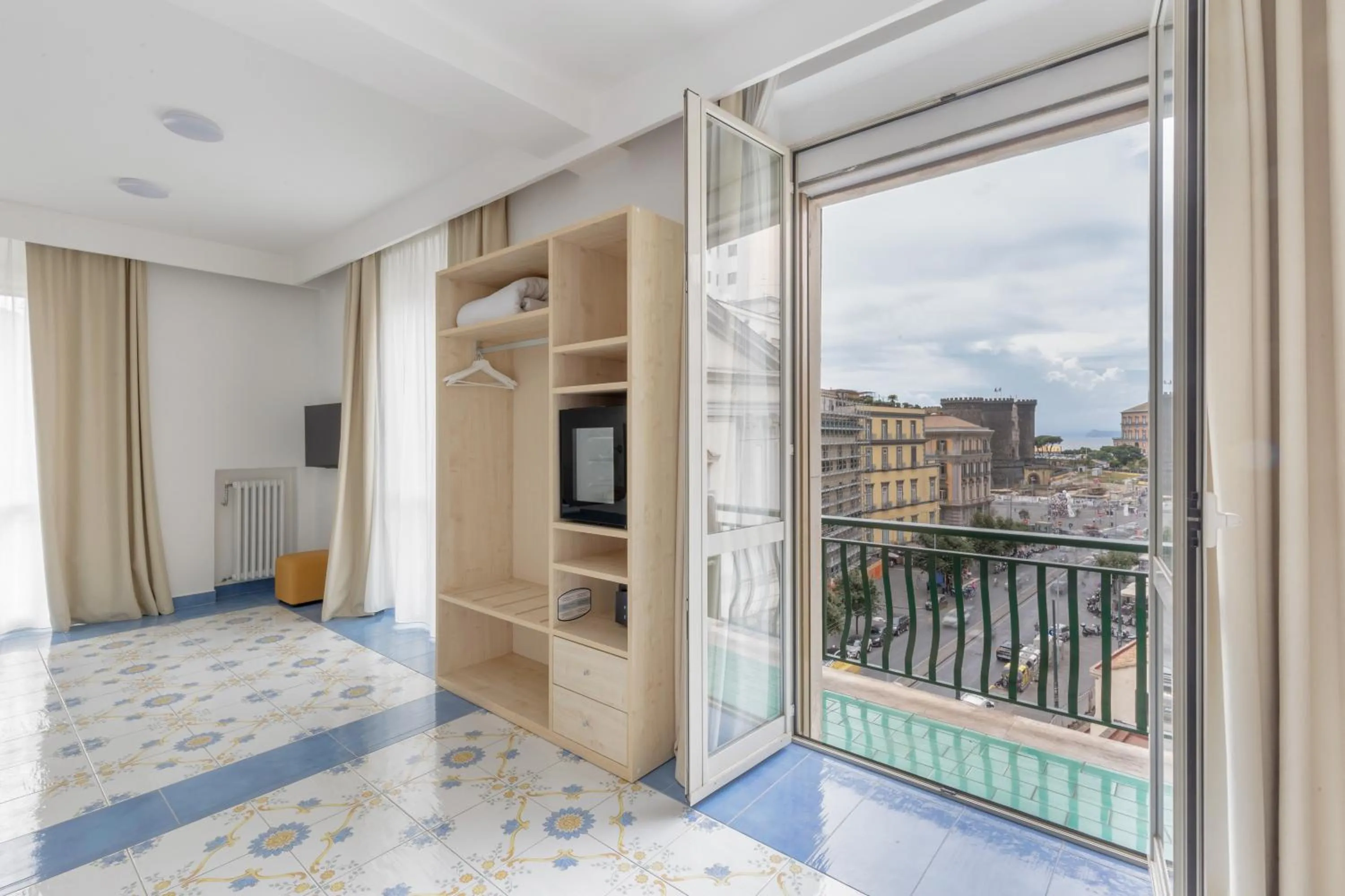 City view, Bed in Napolit'amo Hotel Medina