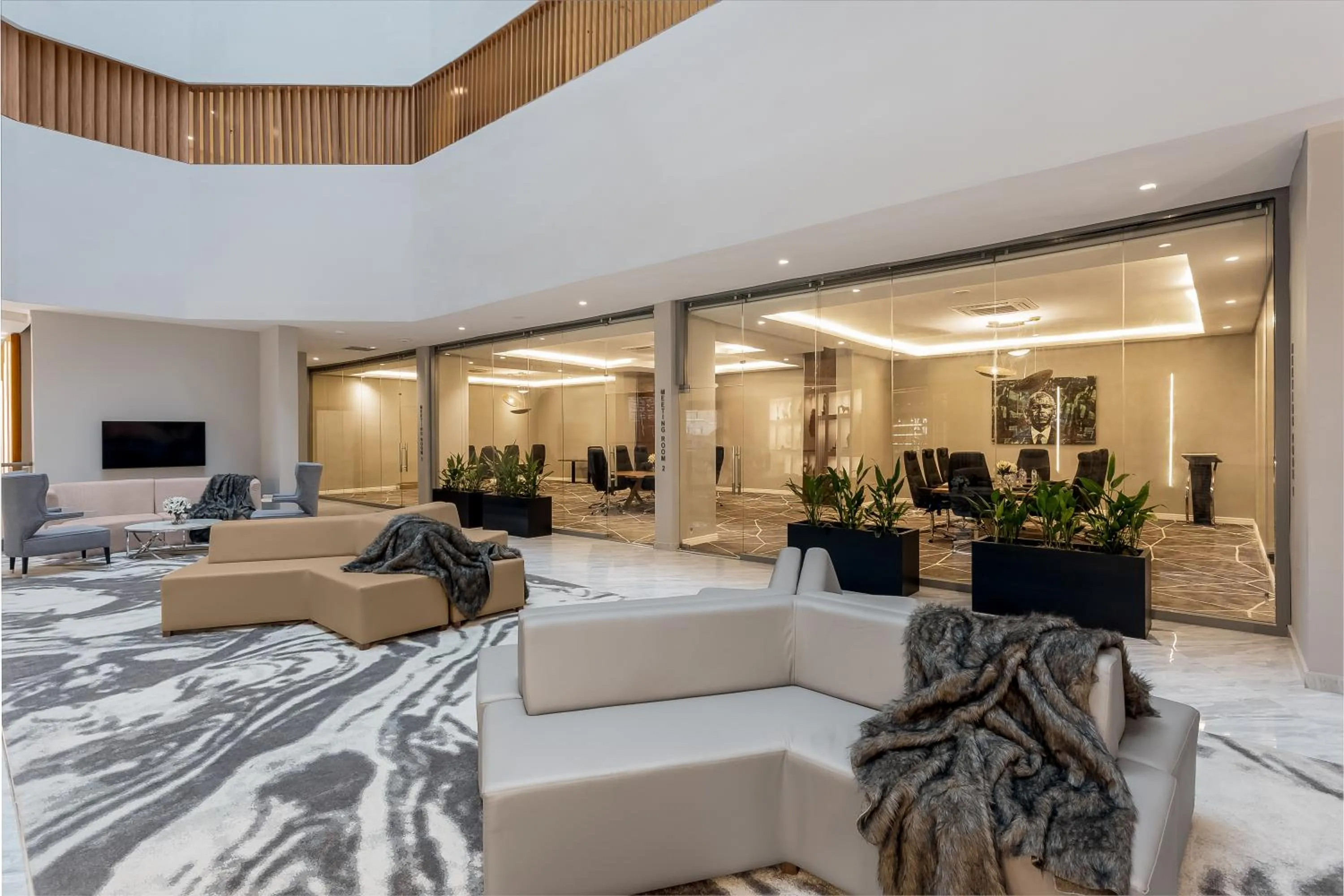 Lobby or reception in The Art Hotel