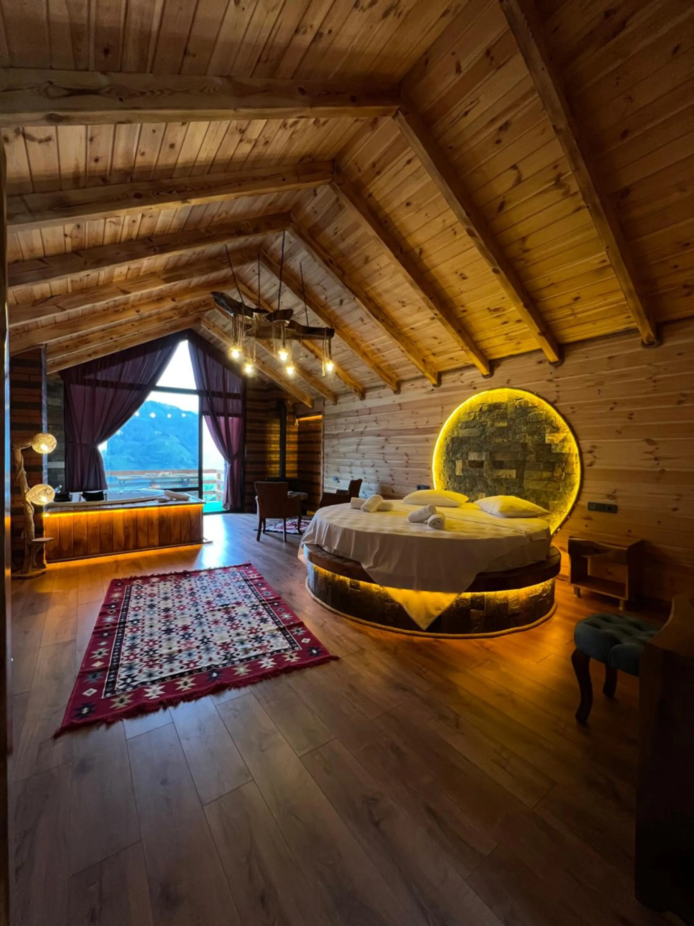 Bed in ZirvedeKal Suit Otel