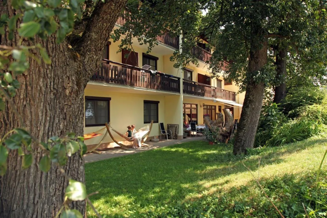 Inner courtyard view in Gasthof Pension Rabl