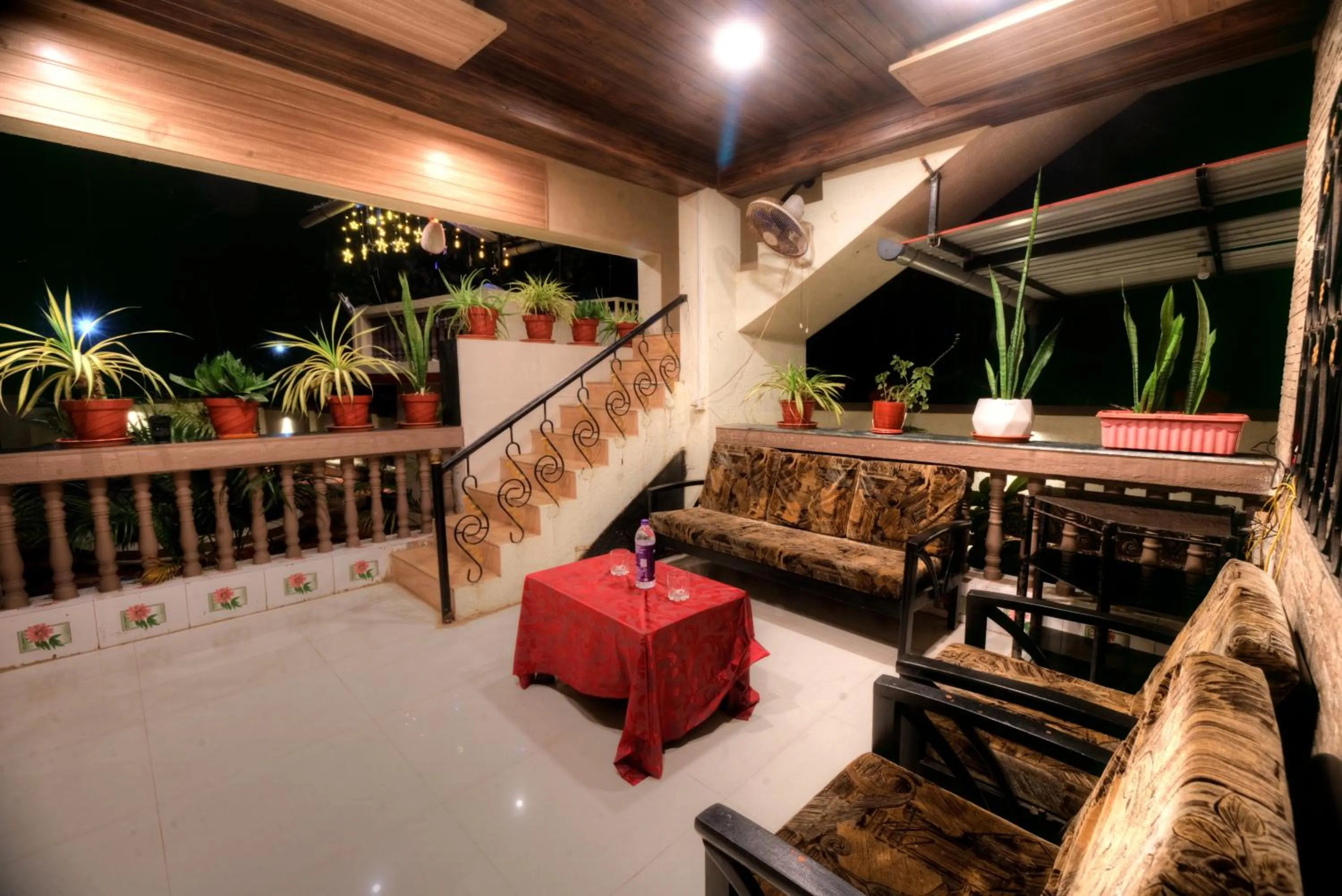 Living room in Hotel Snehaprabha - Near to Nagaon Beach Alibaug