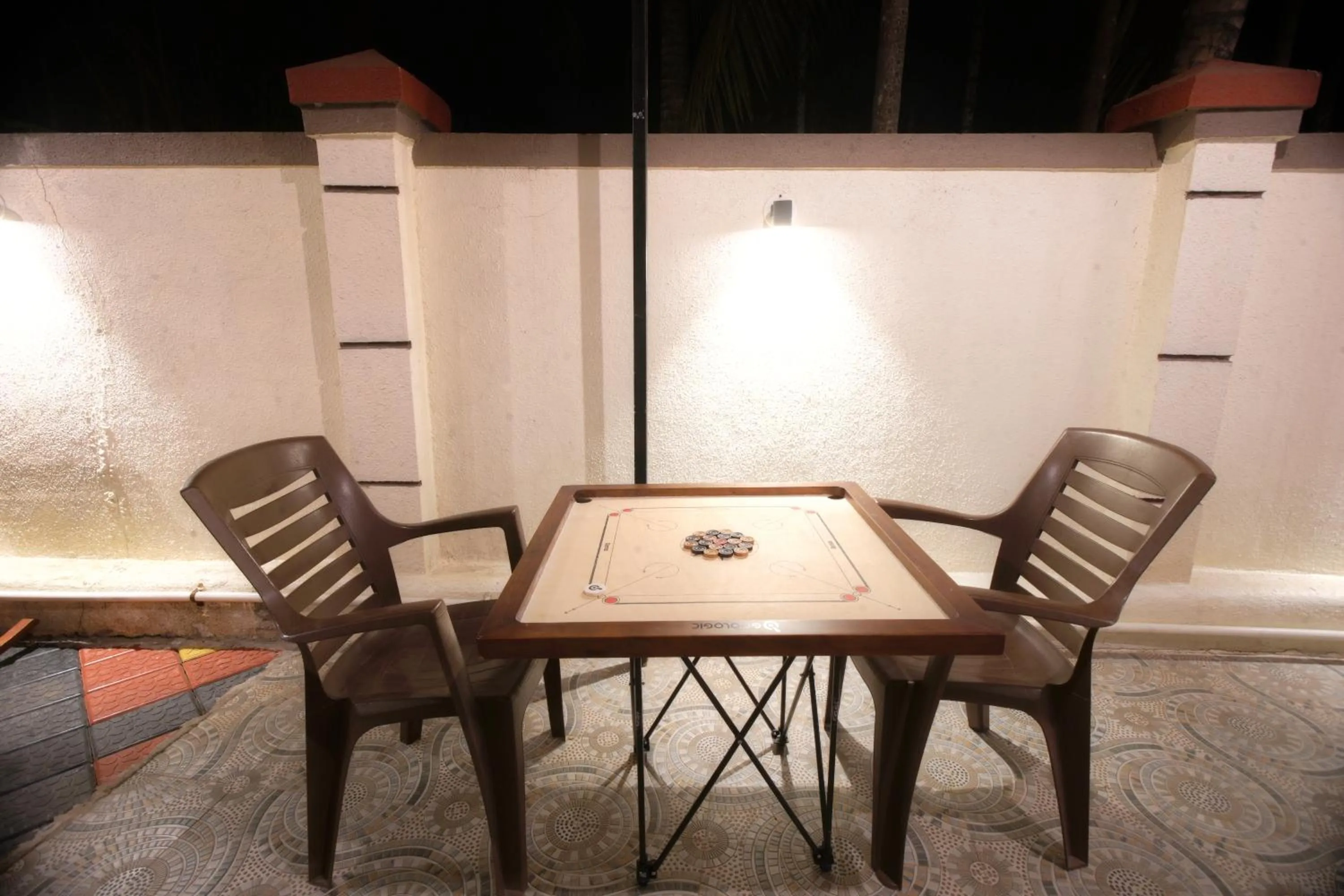 Seating area in Hotel Snehaprabha - Near to Nagaon Beach Alibaug