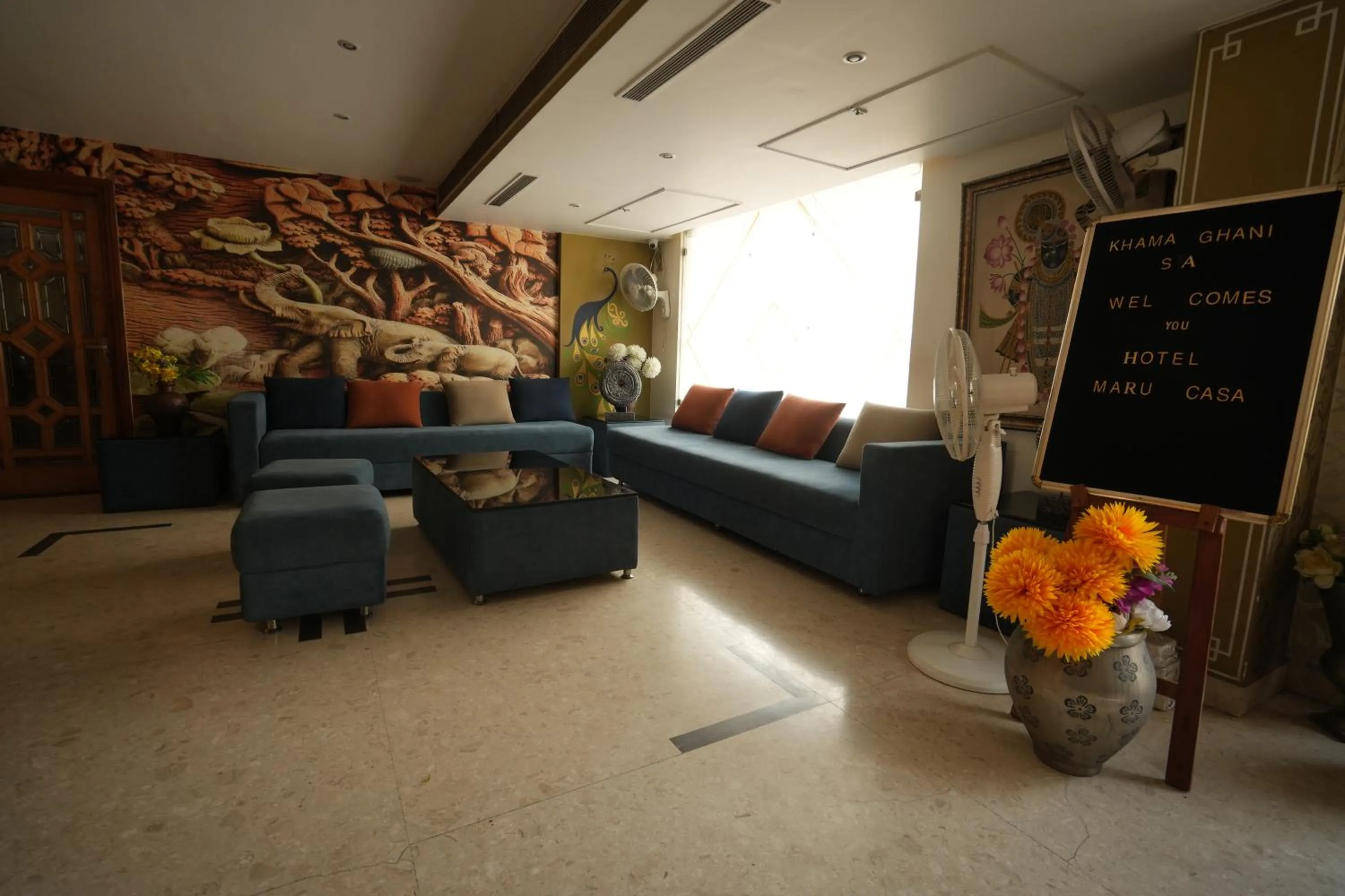 Lobby or reception in Hotel Maru Casa