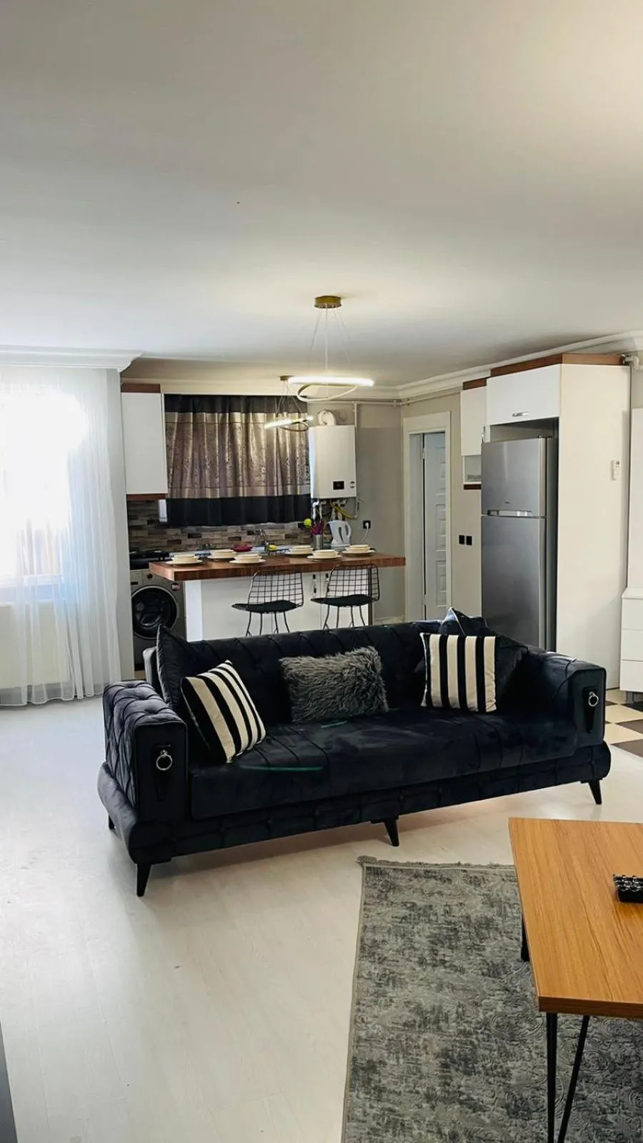 Kitchen or kitchenette in Blueway Hotel Residence