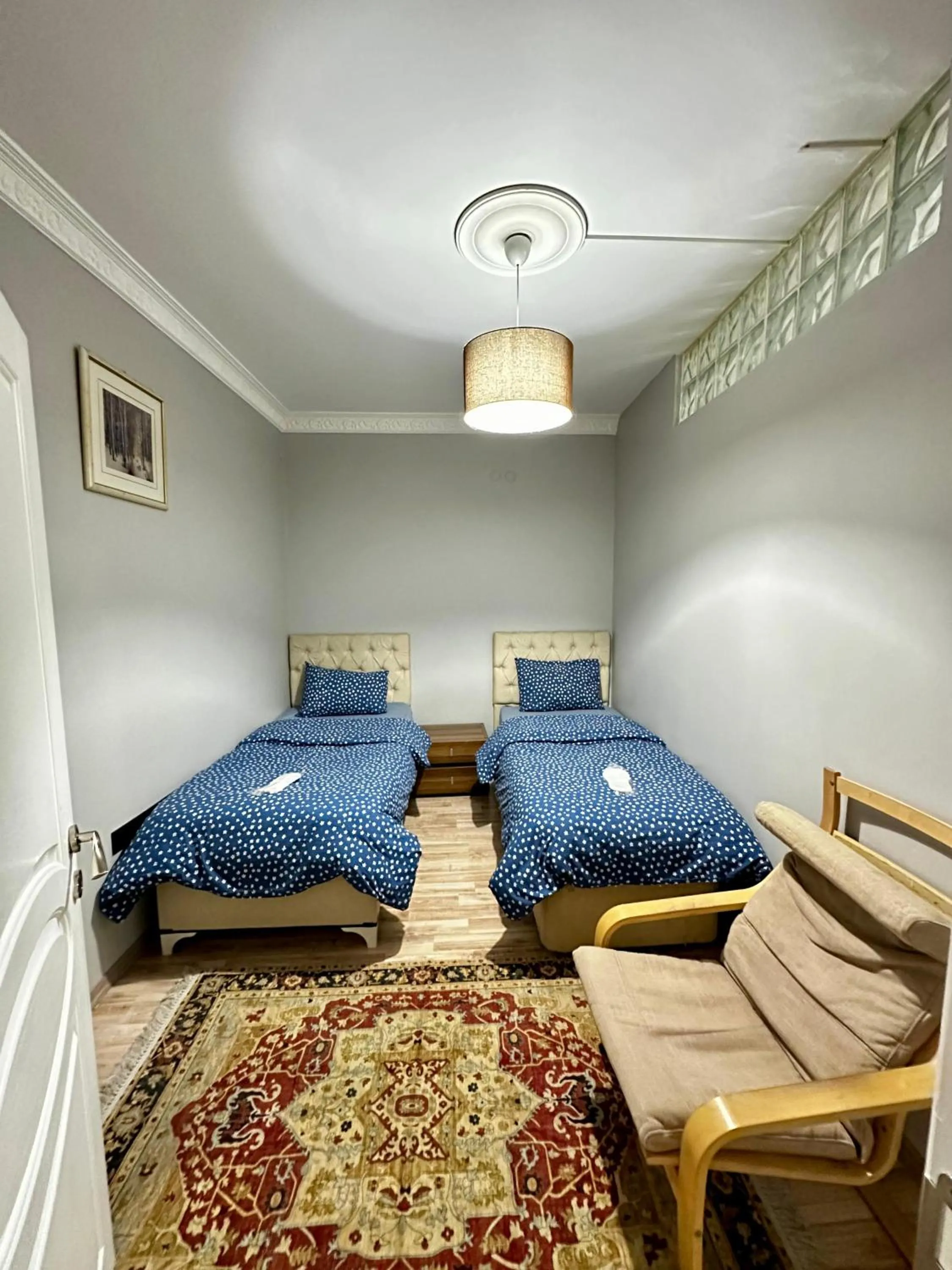 Bed in Blueway Hotel Residence
