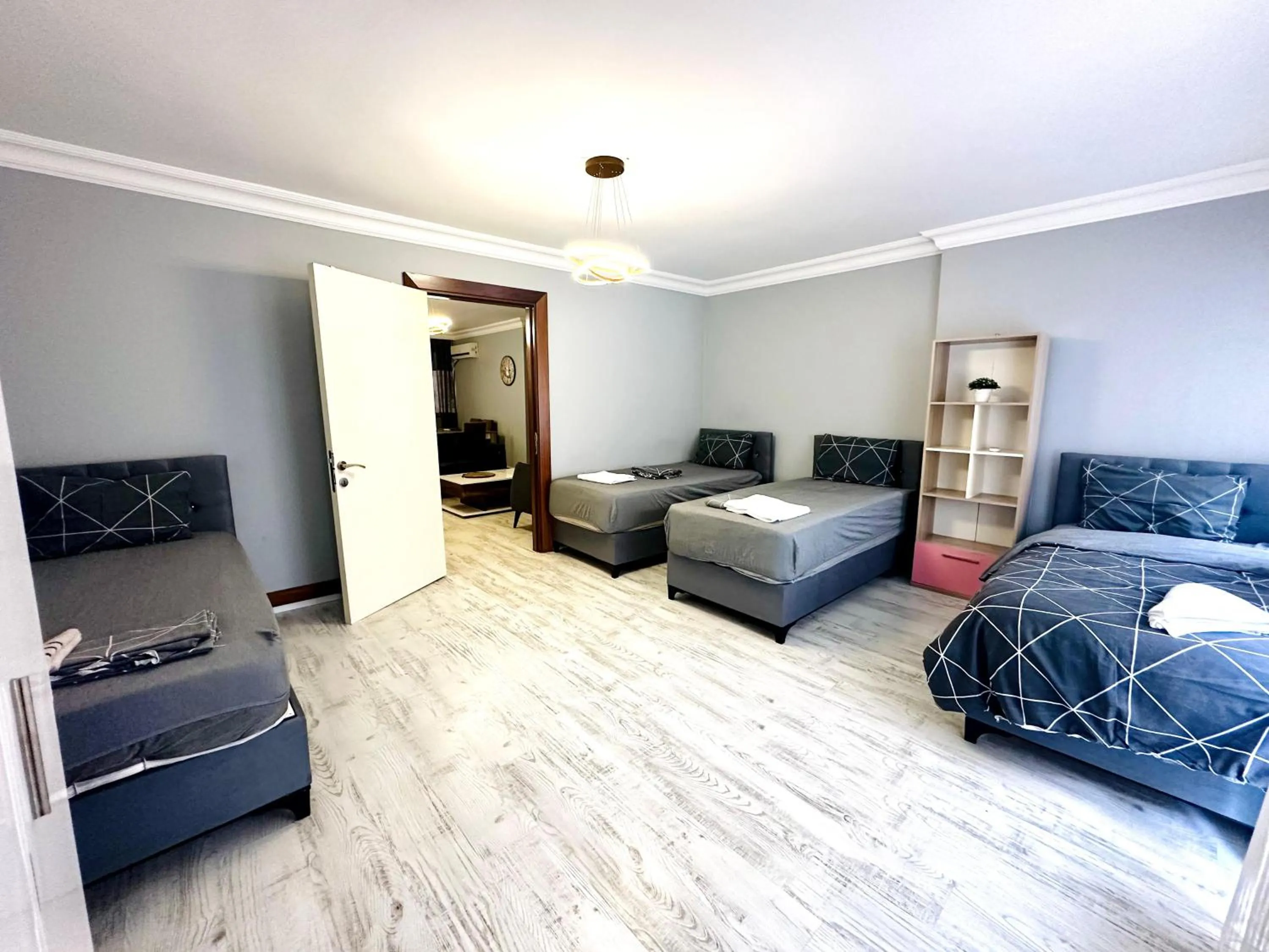 Communal lounge/ TV room in Blueway Hotel Residence