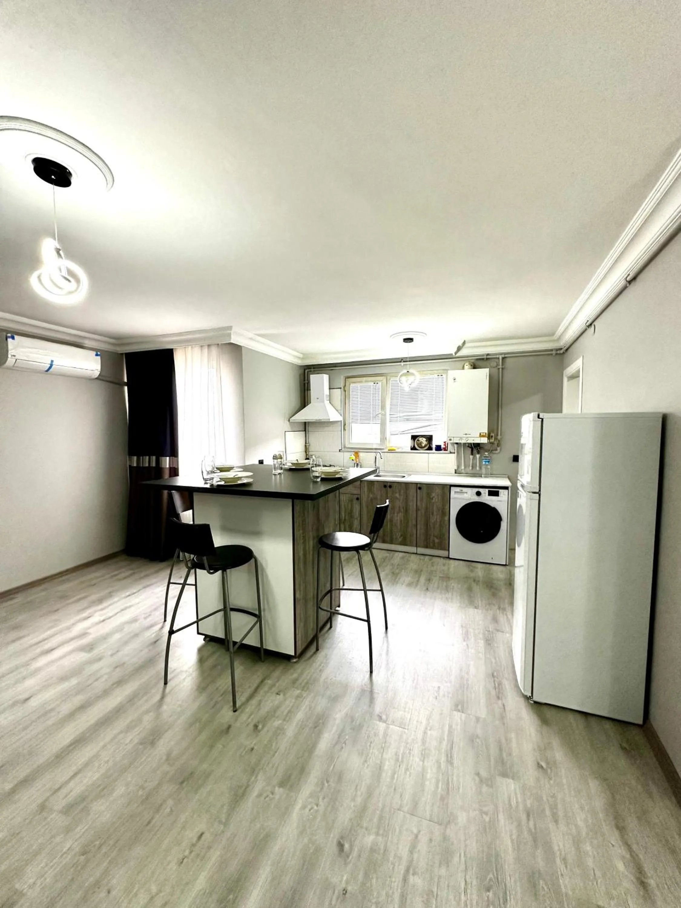 Kitchen or kitchenette in Blueway Hotel Residence