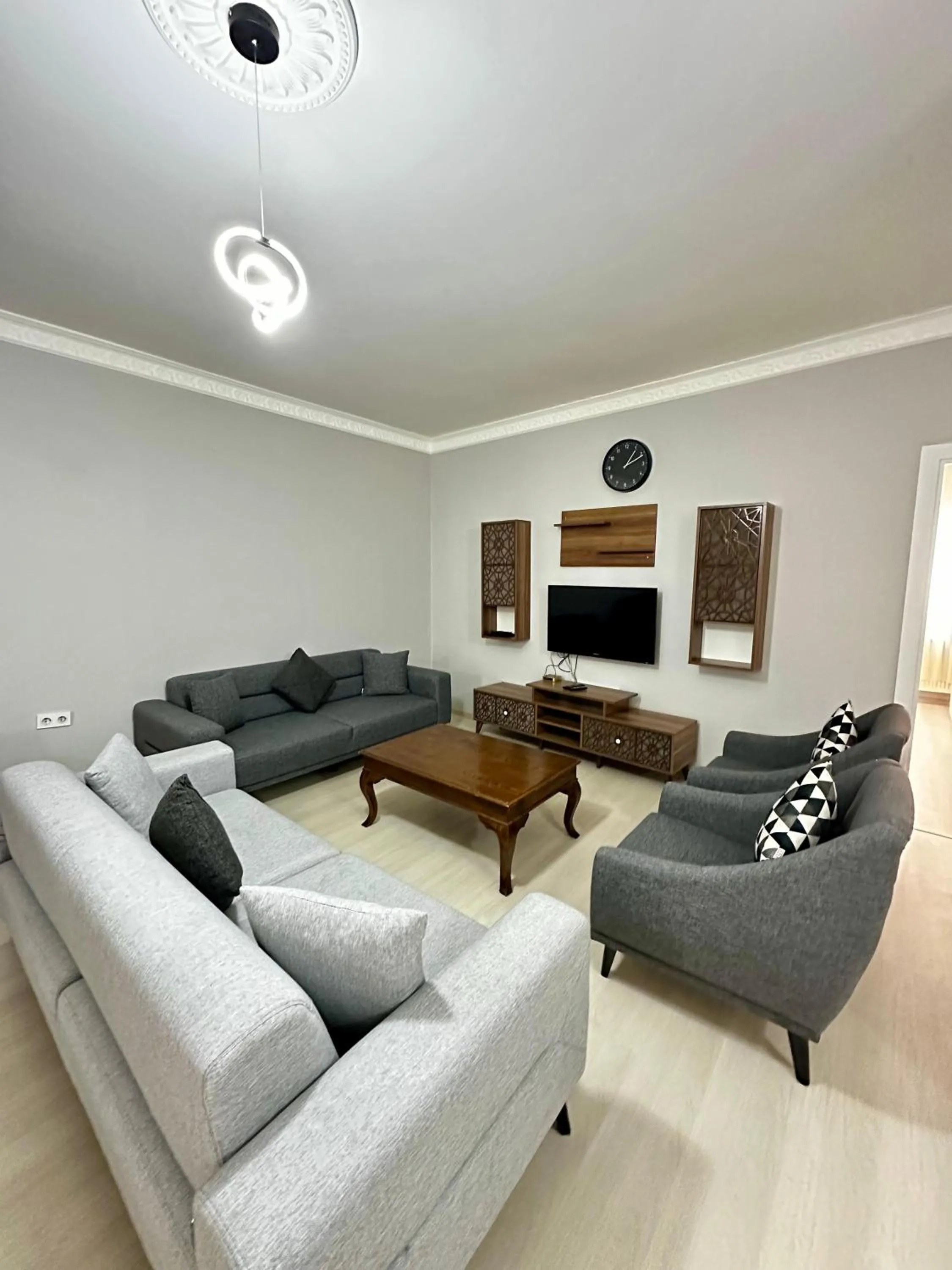 Communal lounge/ TV room in Blueway Hotel Residence