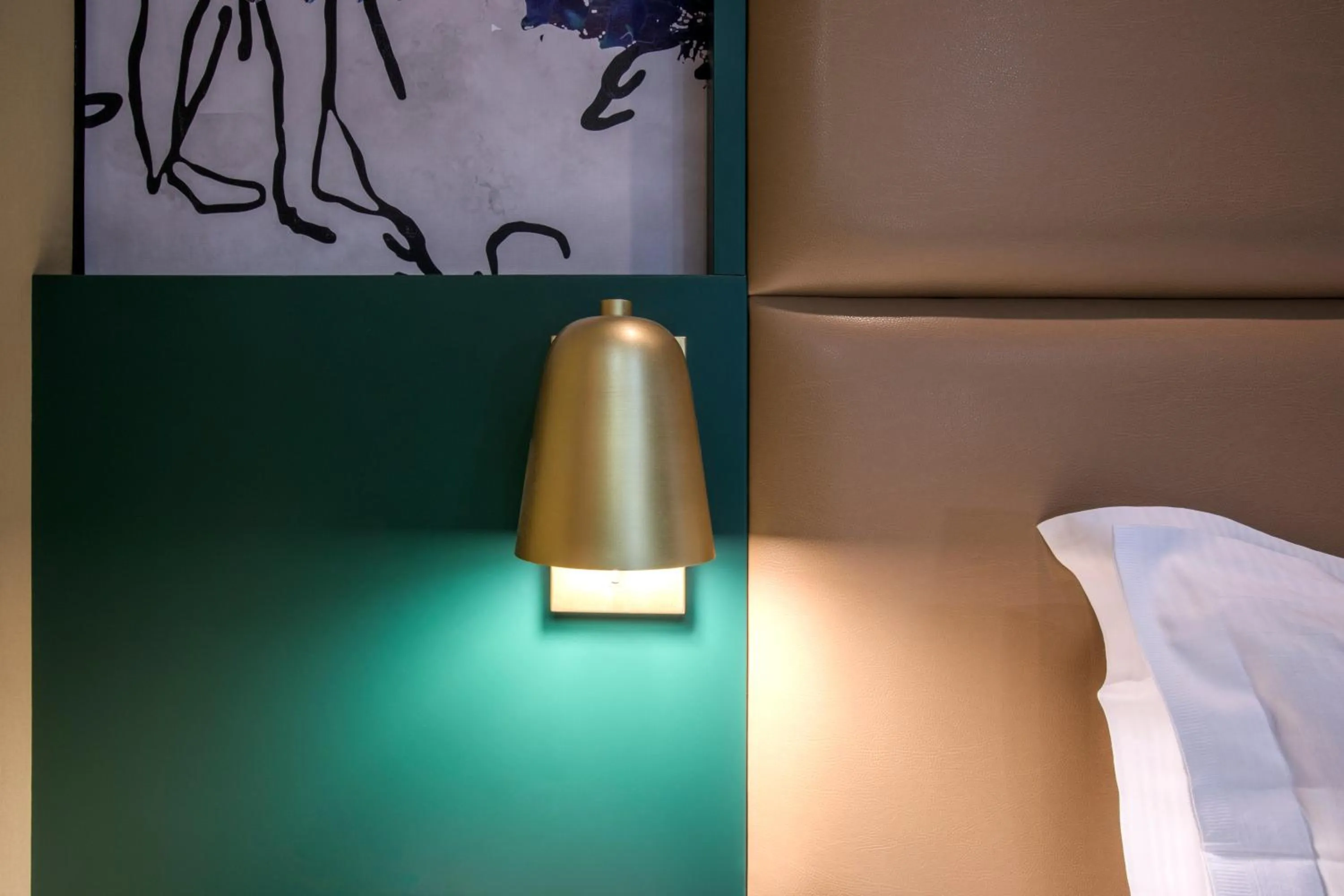 Bed in Mercure Roma Centro Saint John