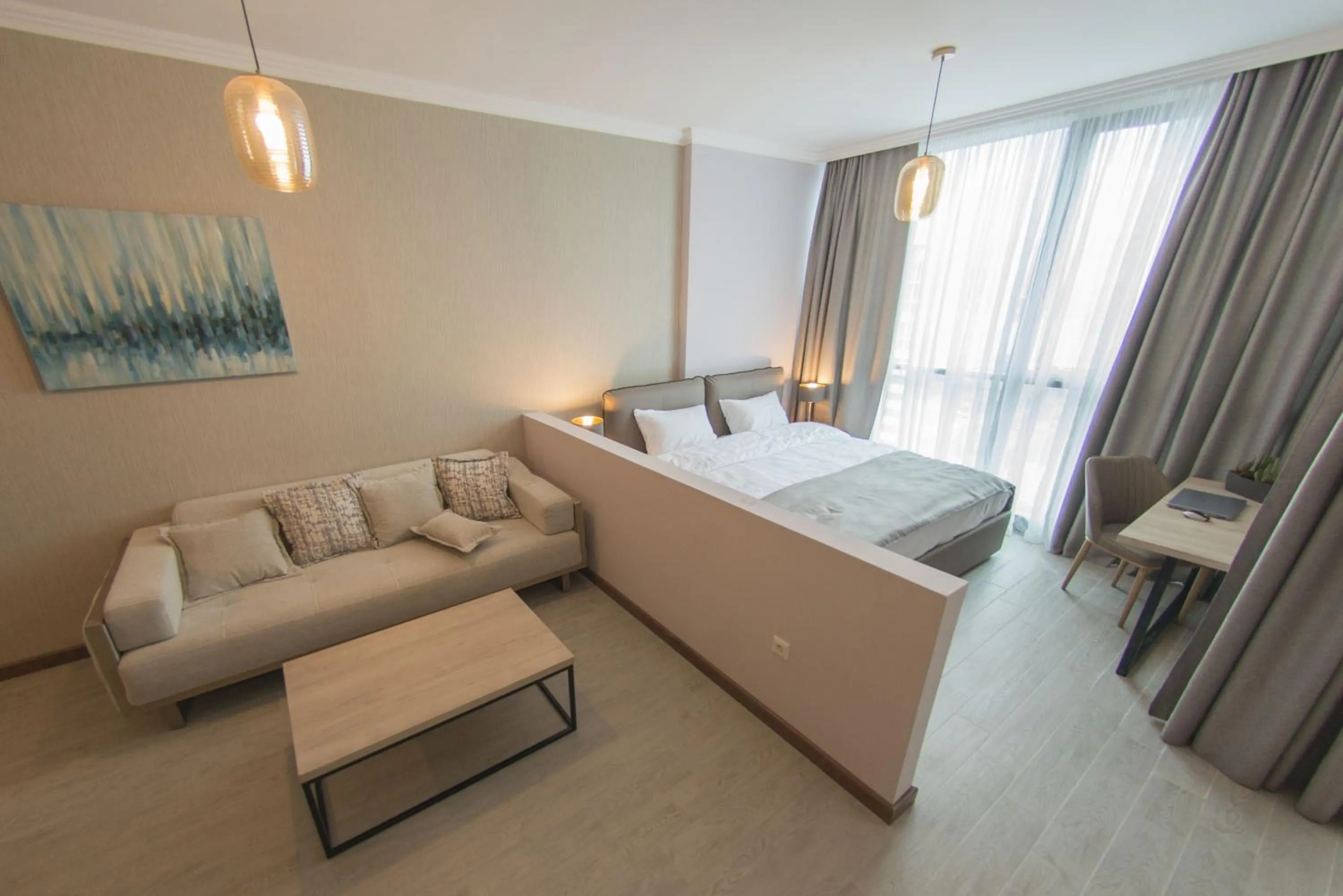 Bed in Season Suite Apart-Hotel