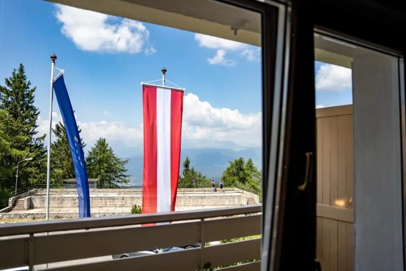 Inner courtyard view in PanoramaHotel Penegal