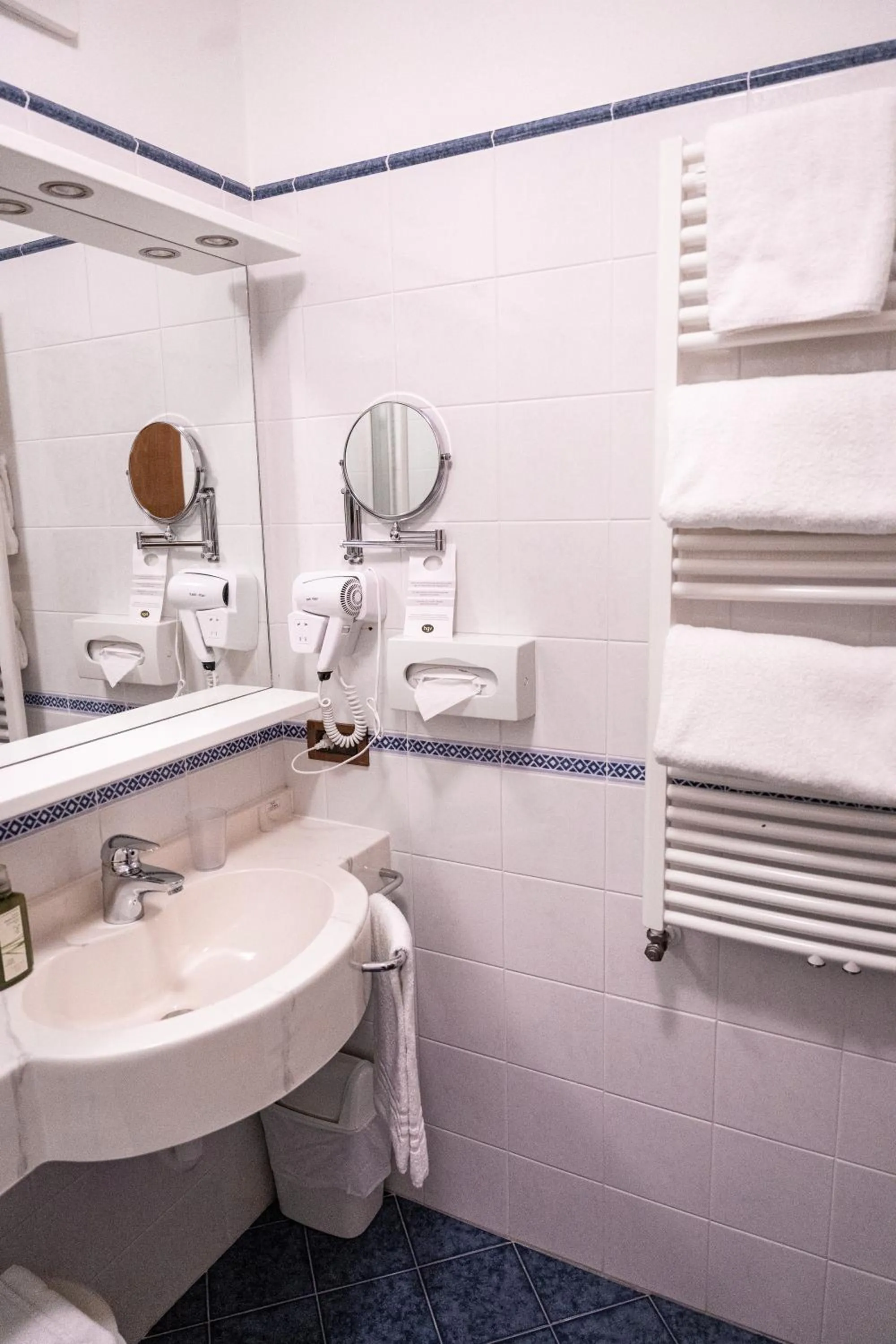 Bathroom in PanoramaHotel Penegal