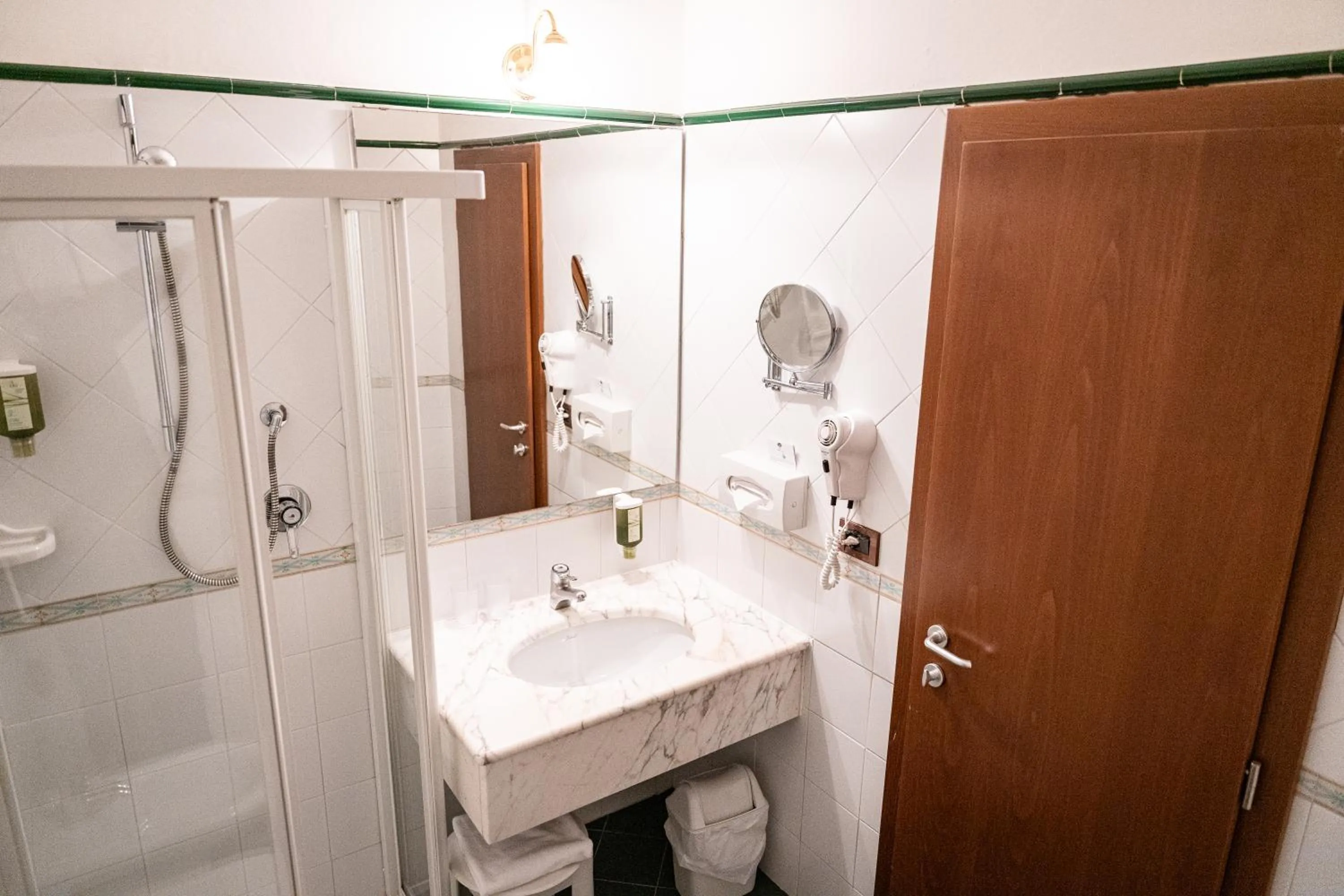 Bathroom in PanoramaHotel Penegal