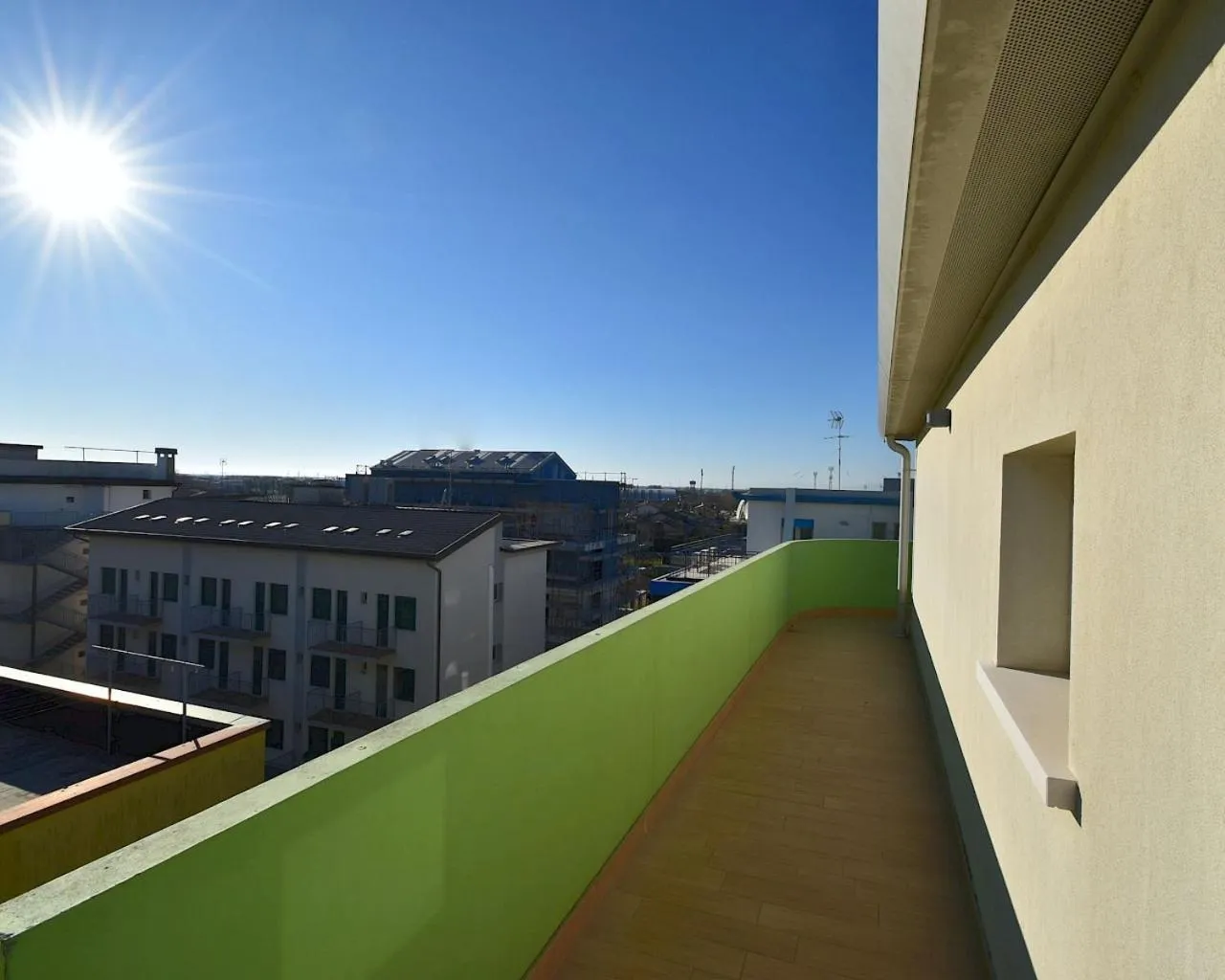 Balcony/Terrace in Residence Gianka - Agenzia Cocal