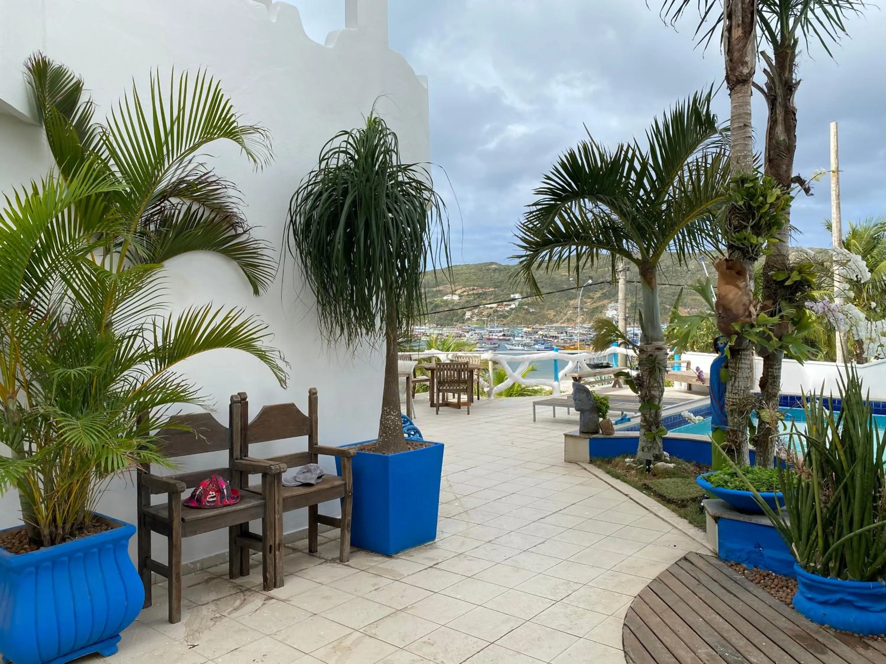 Swimming pool in Capitão N Areia Pousada