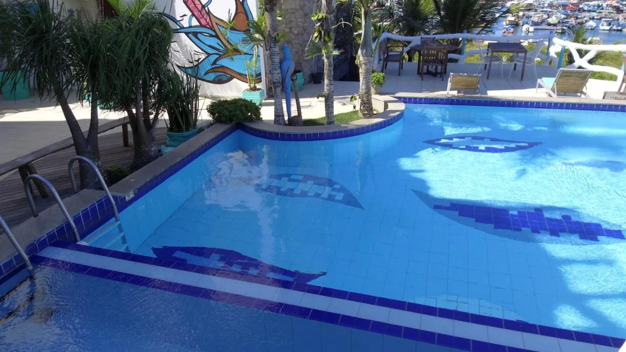 Swimming pool in Capitão N Areia Pousada