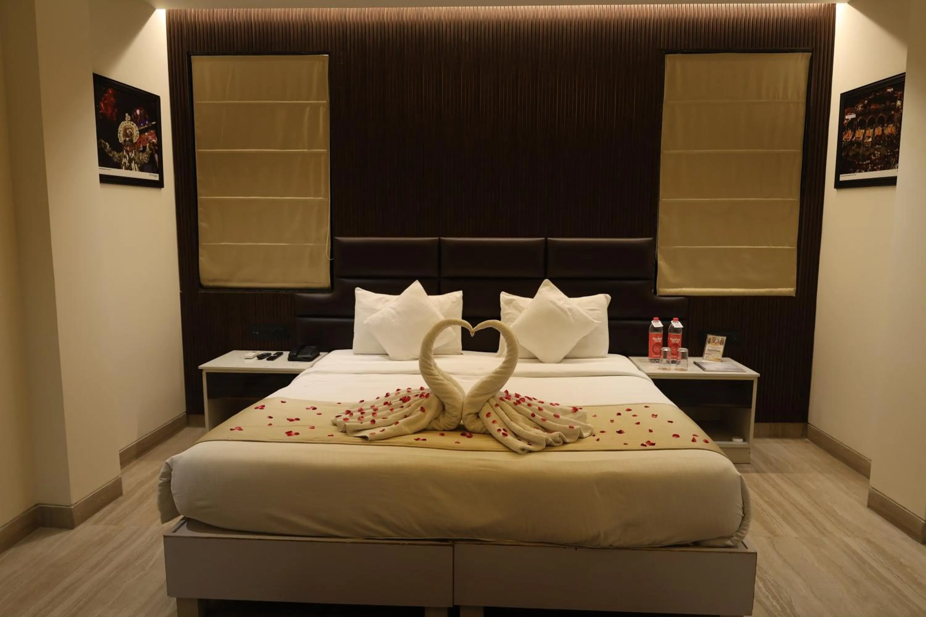 Bed in Hotel Hardik Palacio