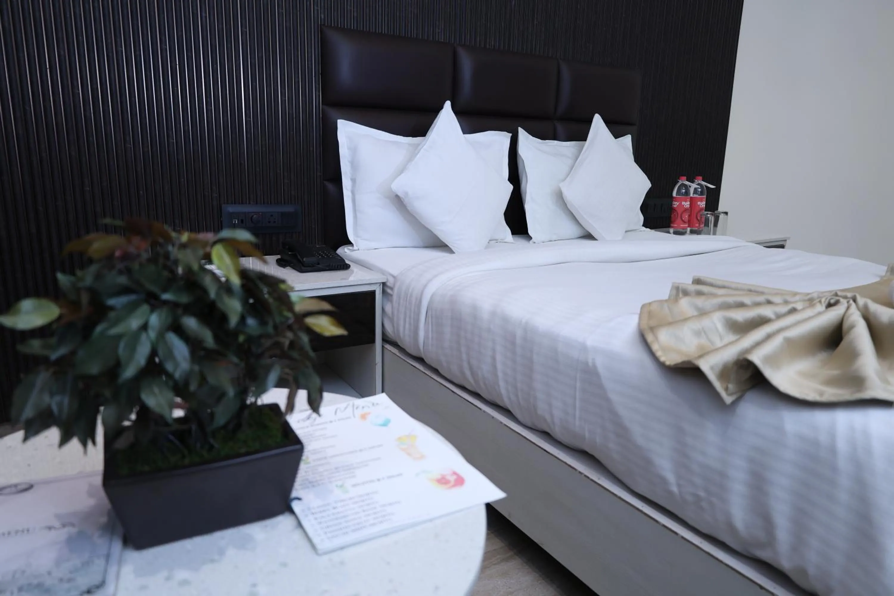 Bed in Hotel Hardik Palacio