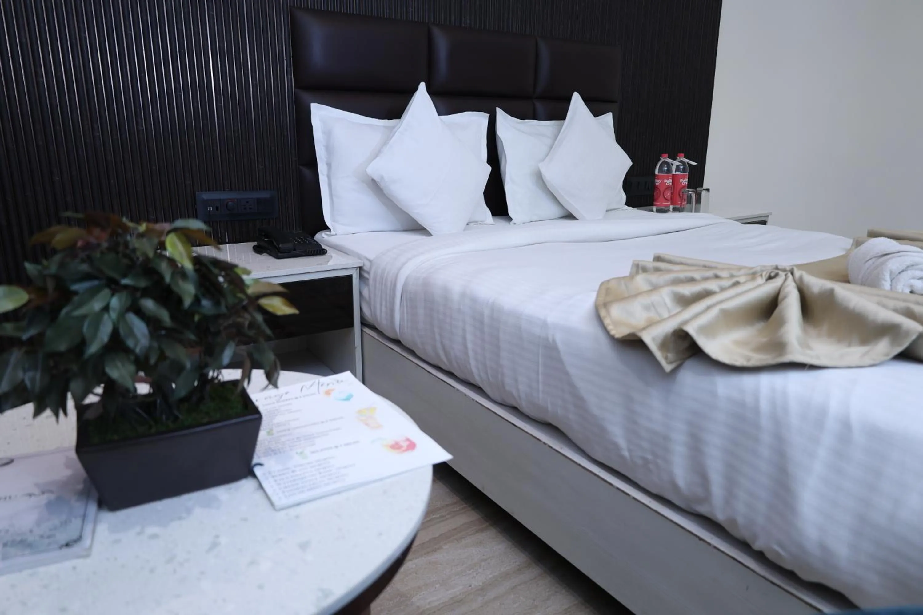 Bed in Hotel Hardik Palacio