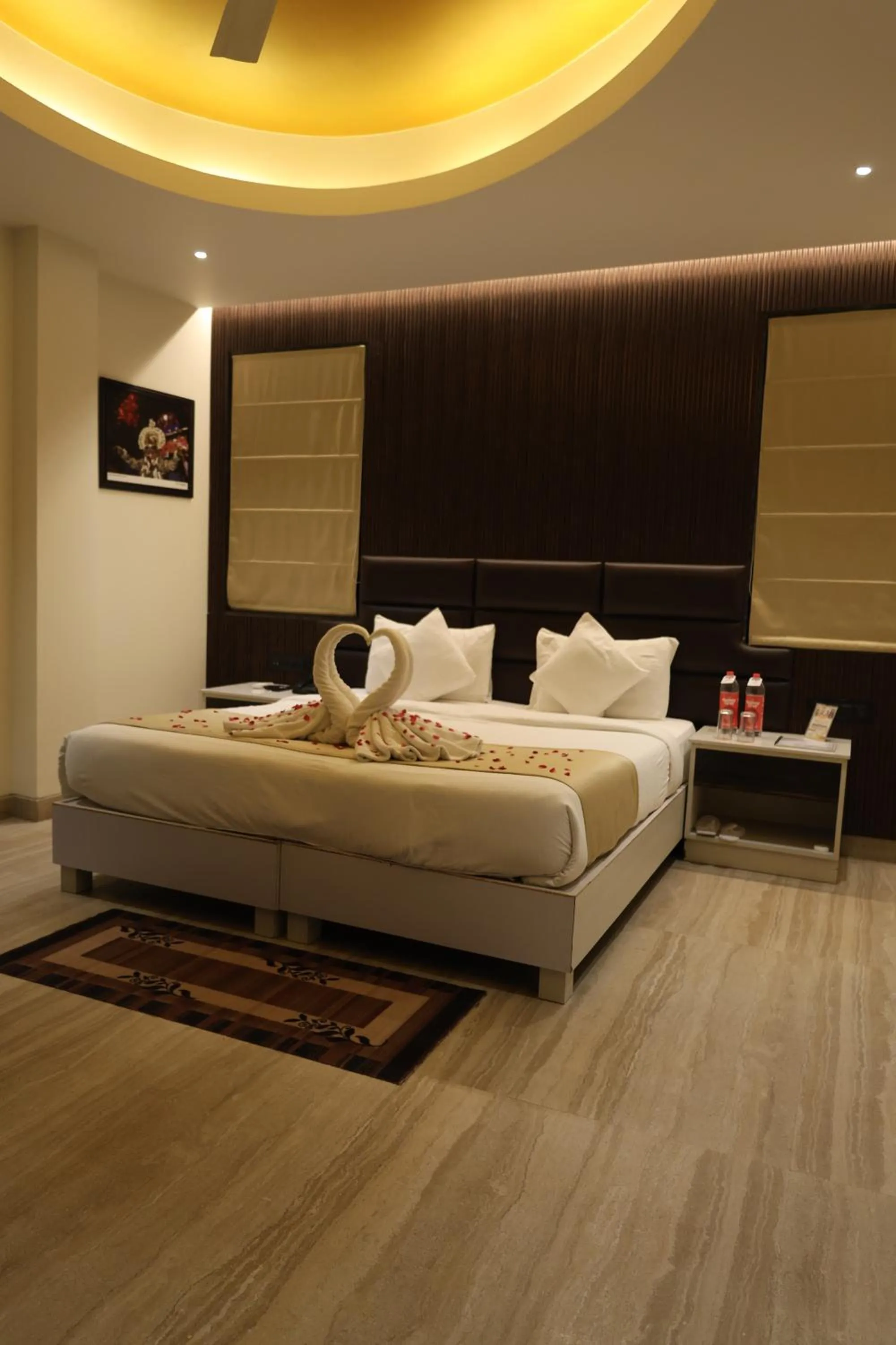 Bed in Hotel Hardik Palacio