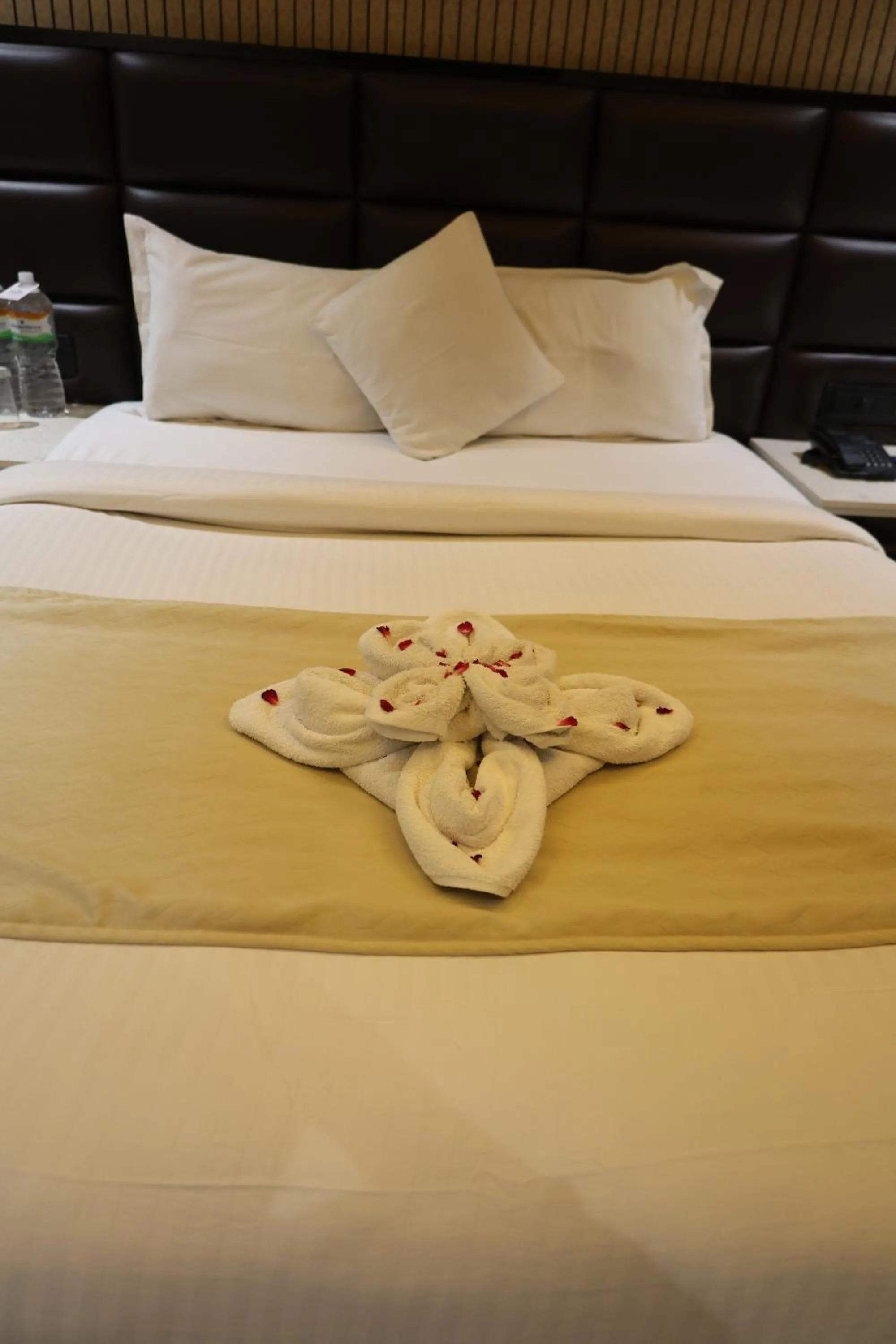 Bed in Hotel Hardik Palacio