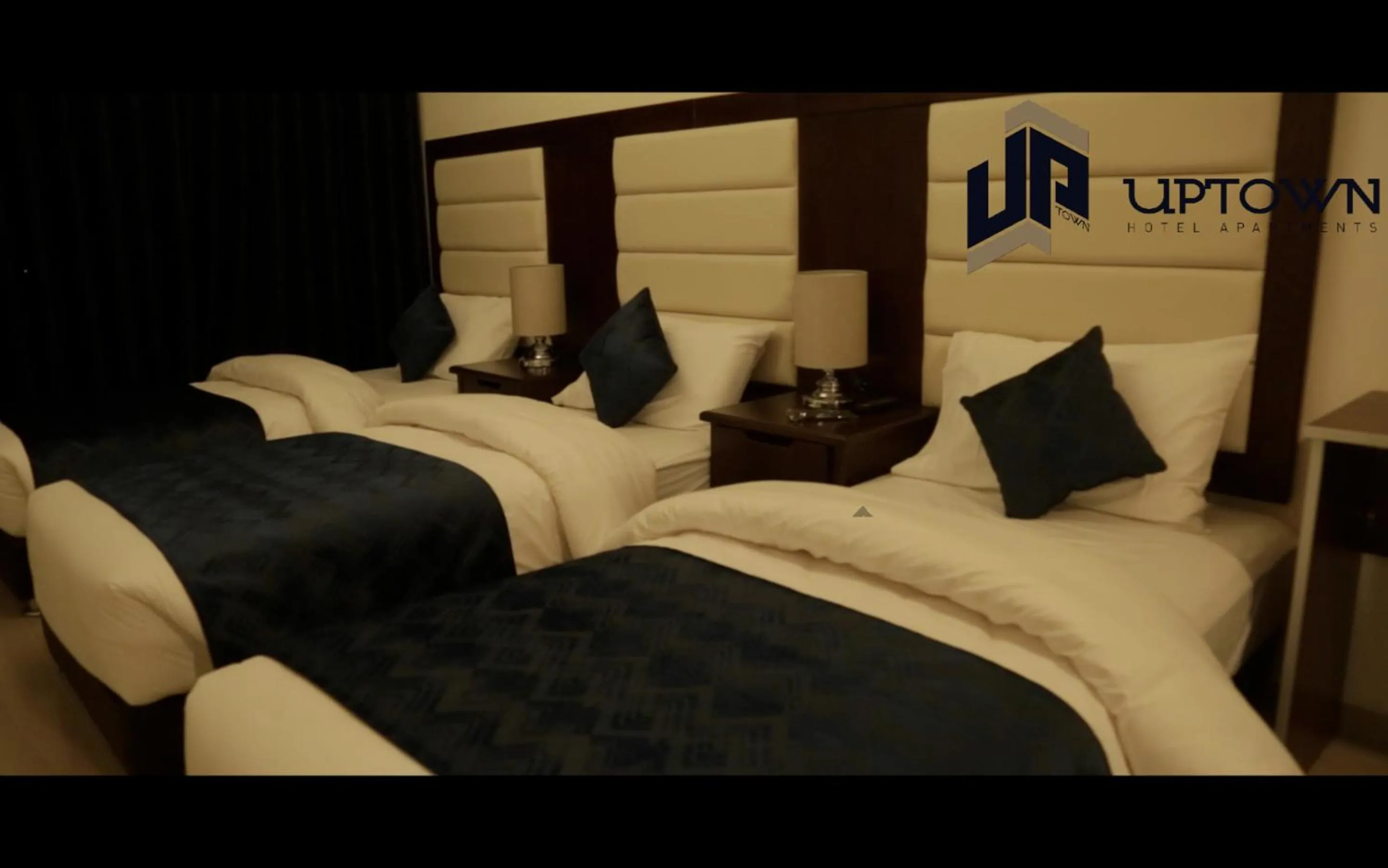 Bedroom, Bed in Uptown Hotel Apartment