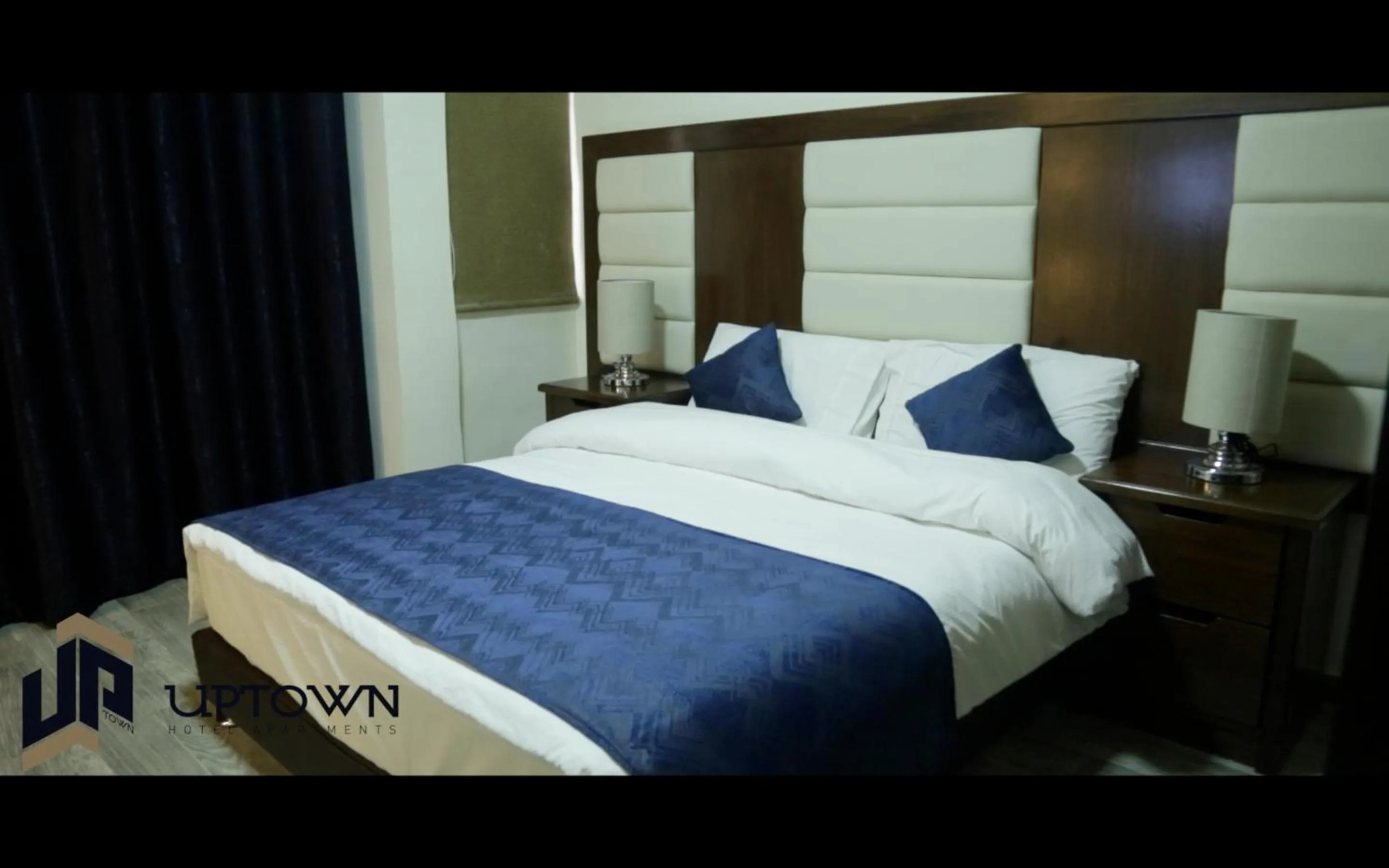 Bedroom, Bed in Uptown Hotel Apartment