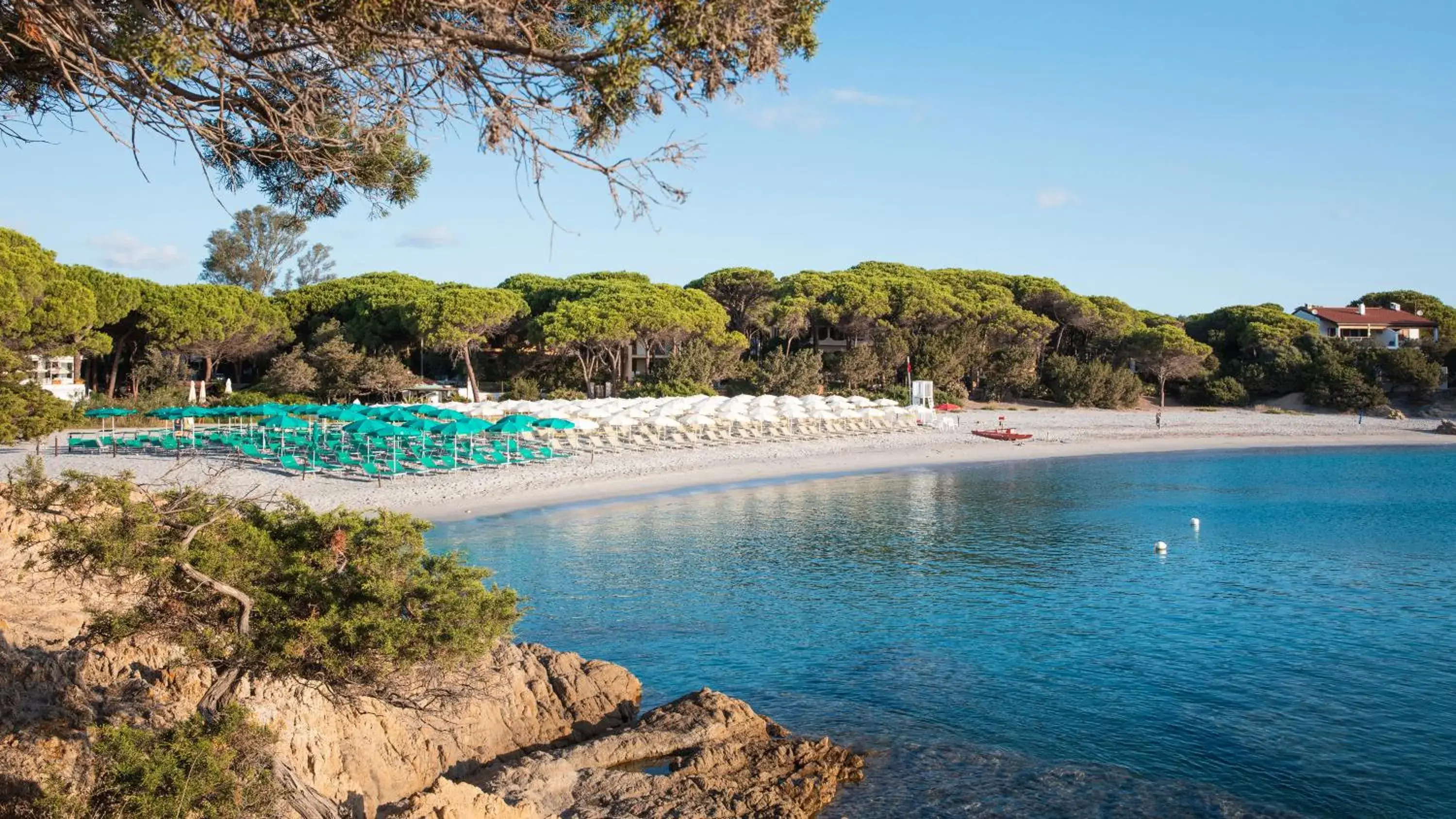 Beach in Tirreno Resort Beach in Tirreno Resort