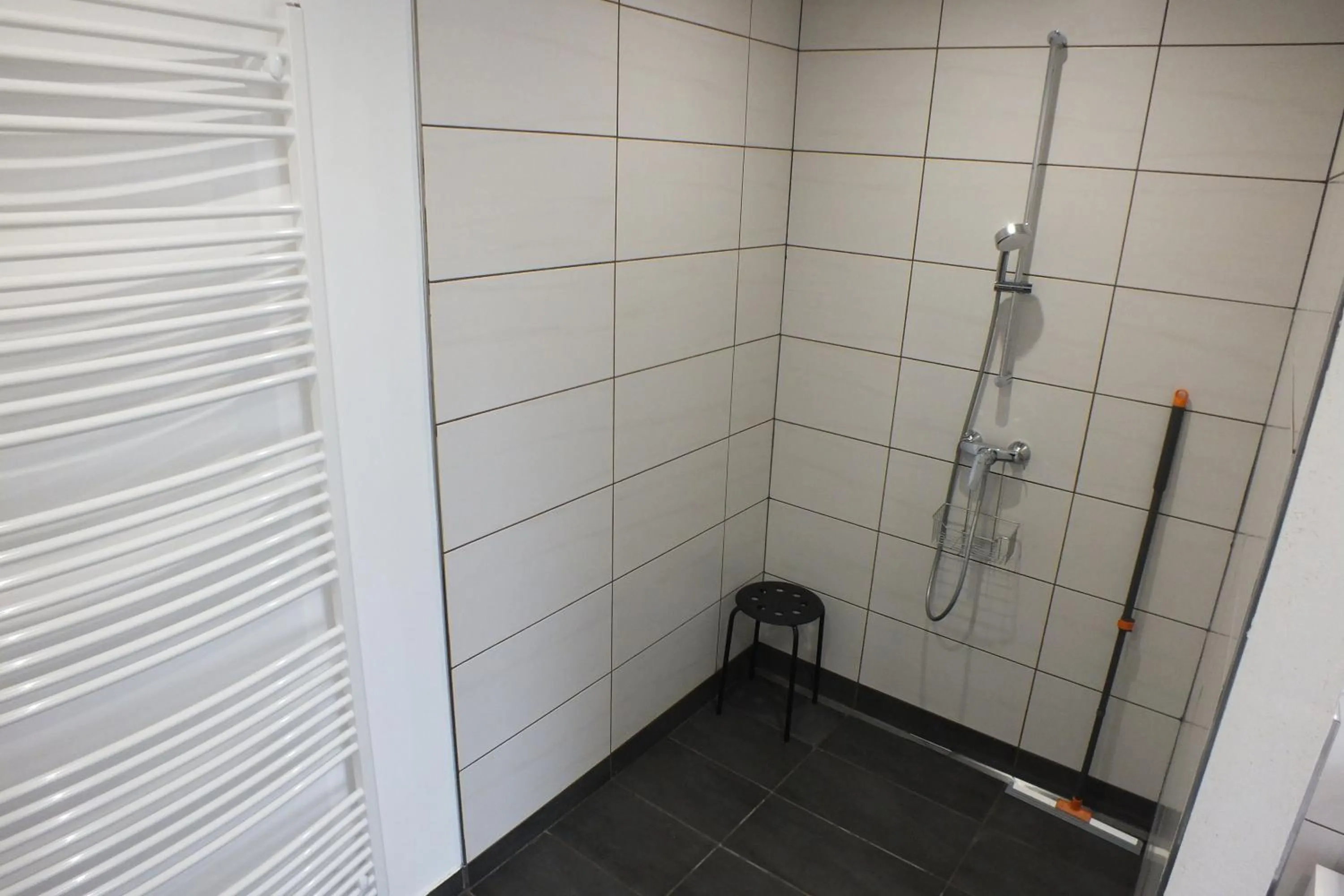 Shower in Pension Markgrafenmühle