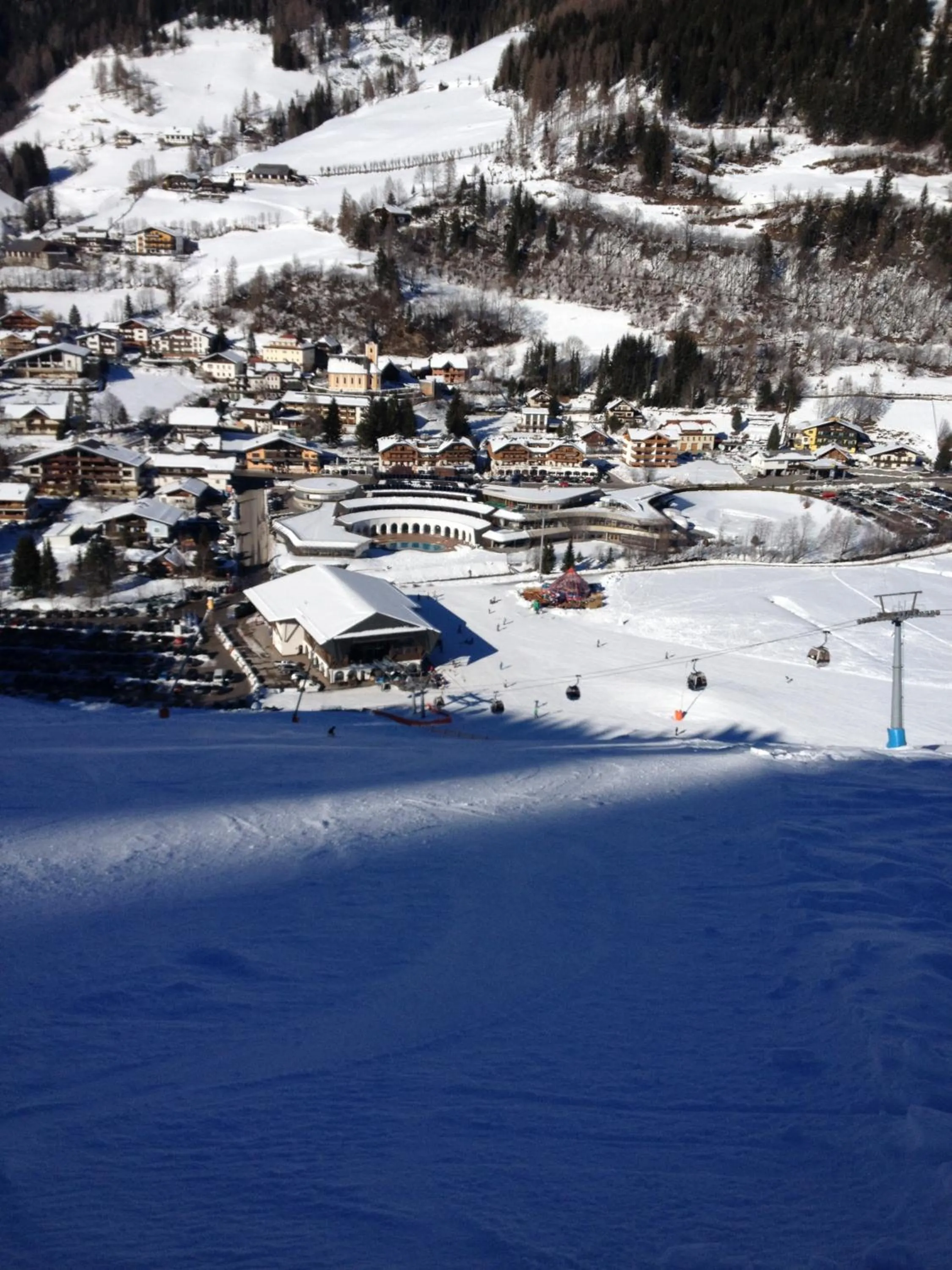 Skiing in Appartement Colussi