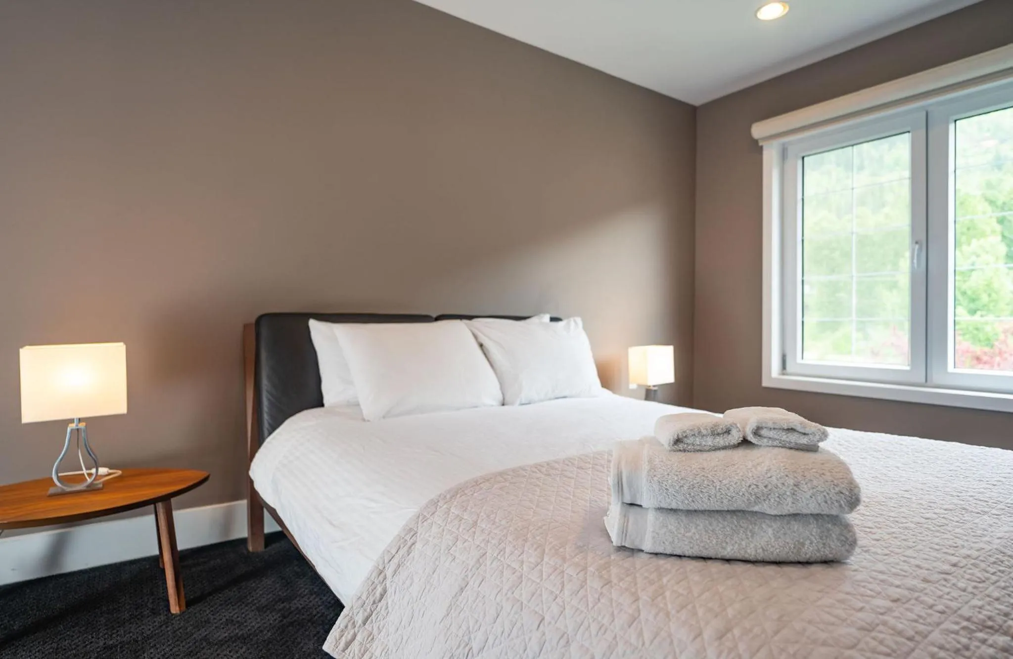 Bed in Aspen Lodge by Revelstoke Vacations