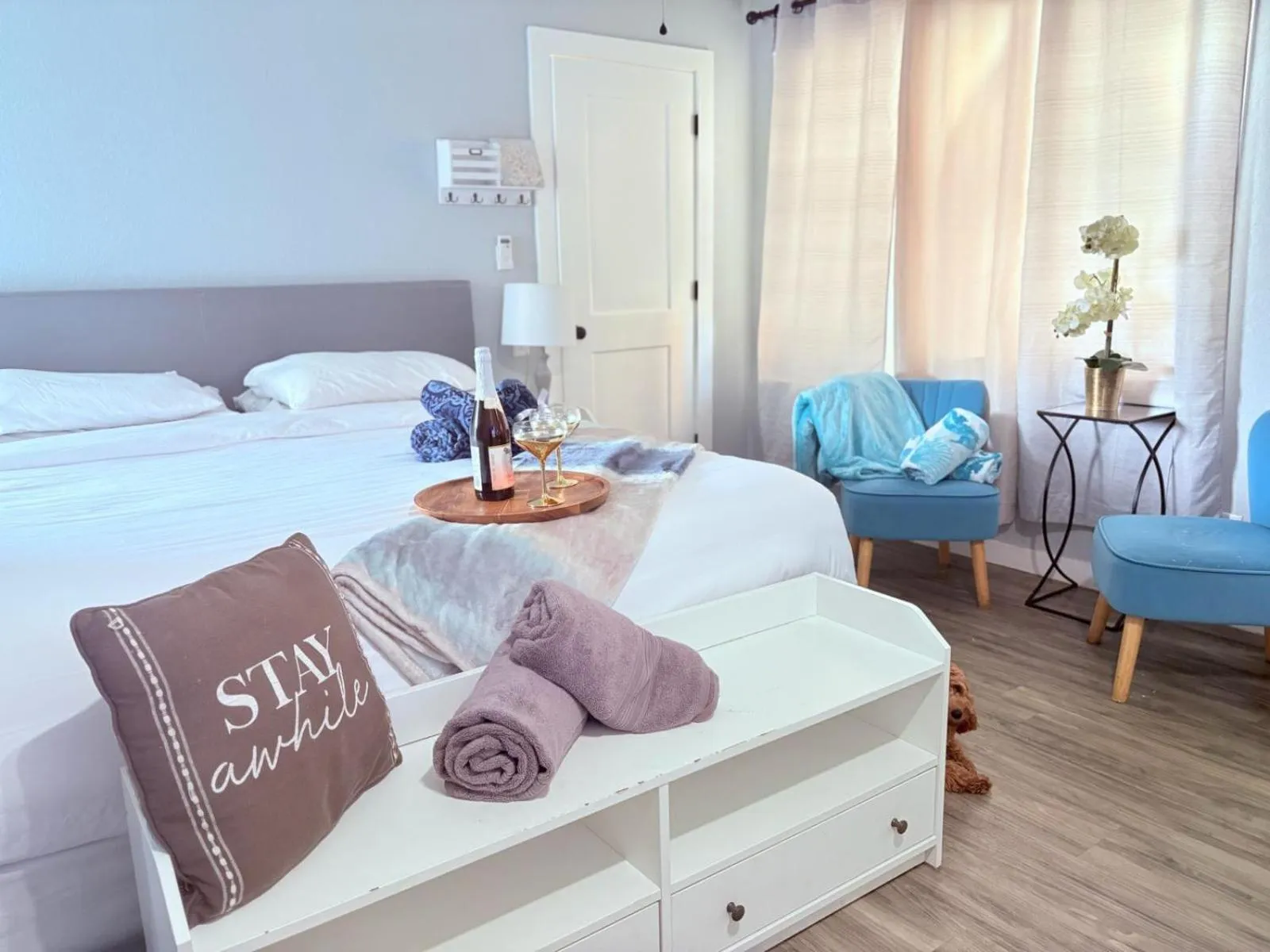 Bed in 1915 Beach Club