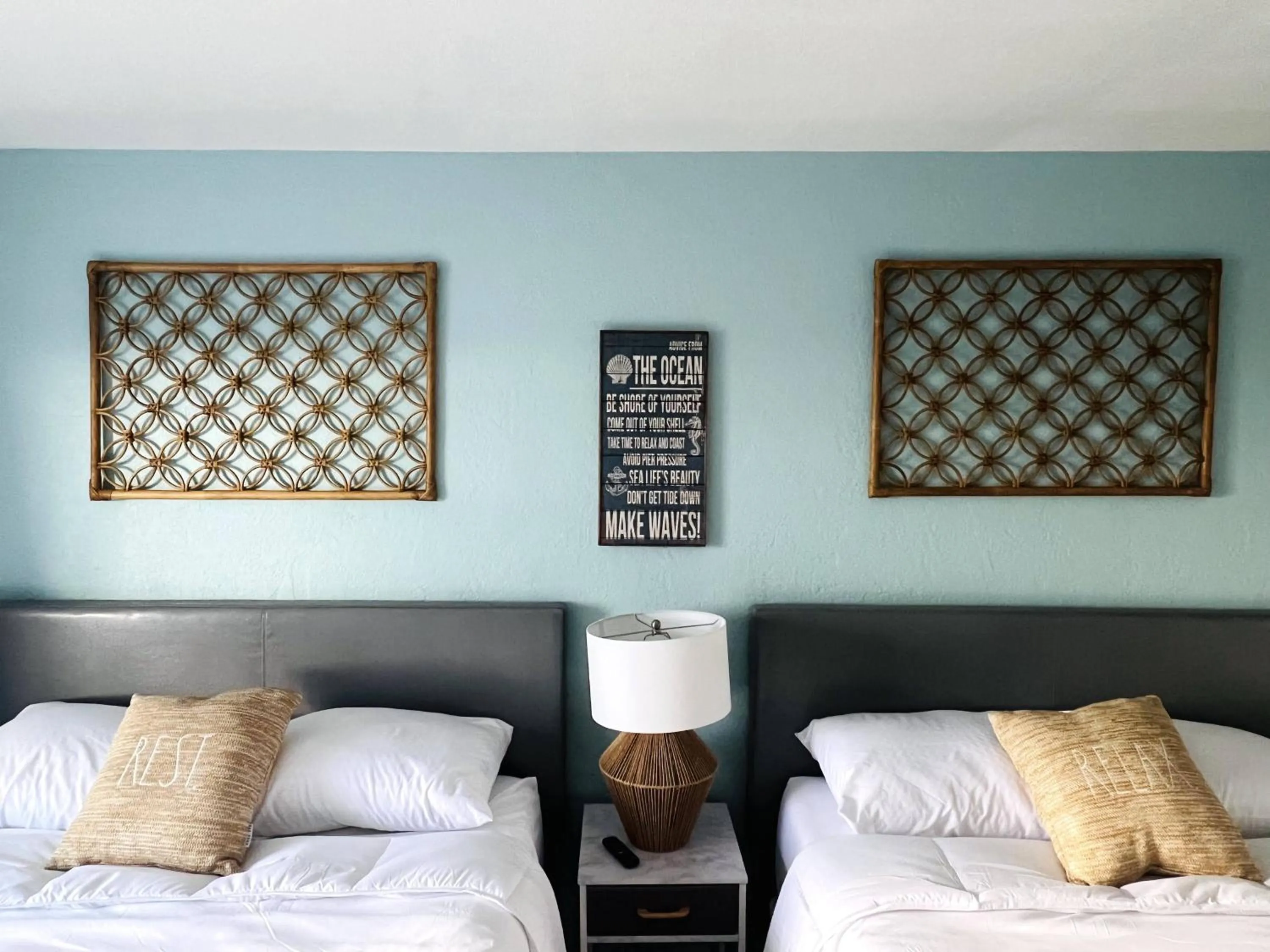 Bed in 1915 Beach Club