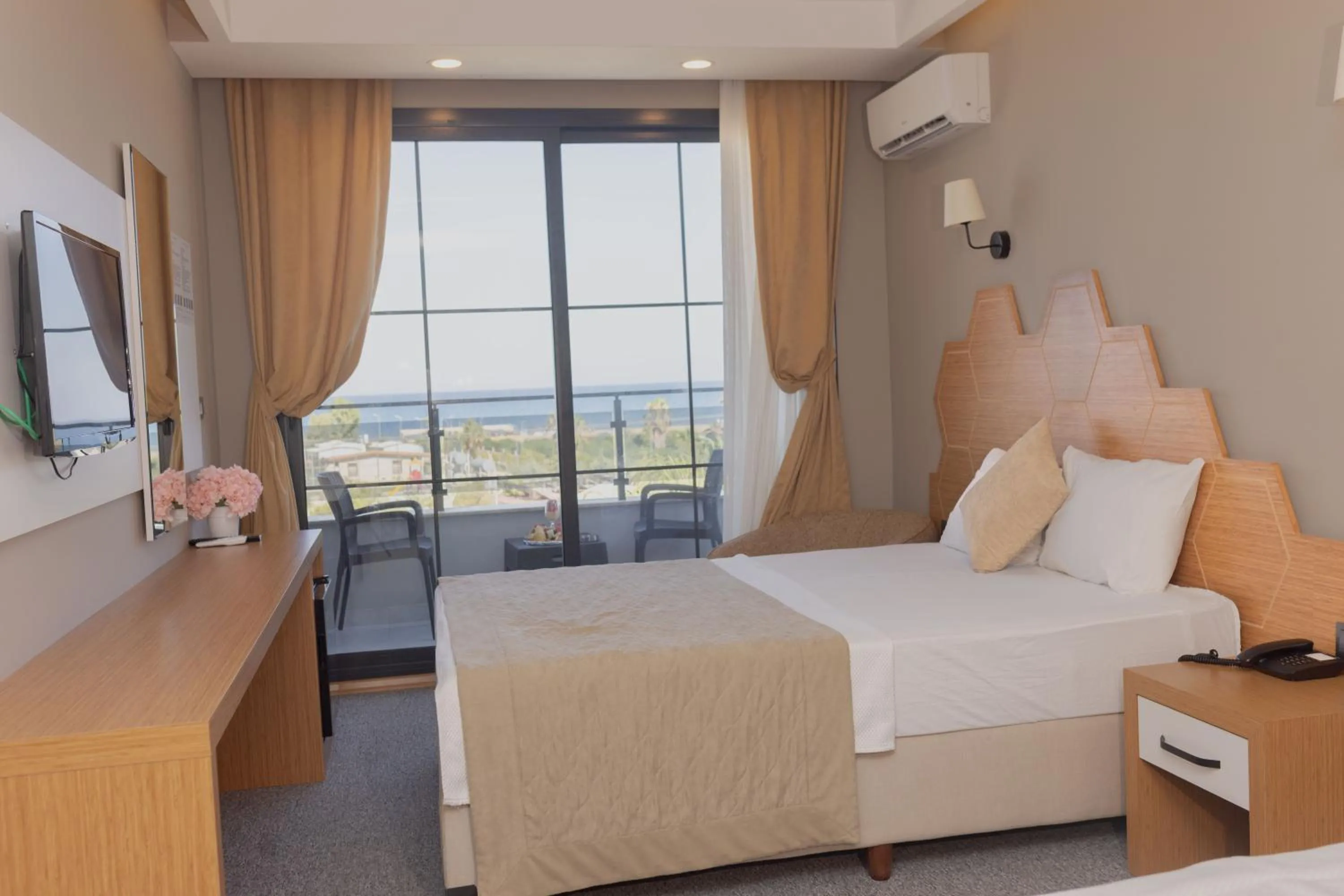 Bed in PALMİLA BUTİK OTEL