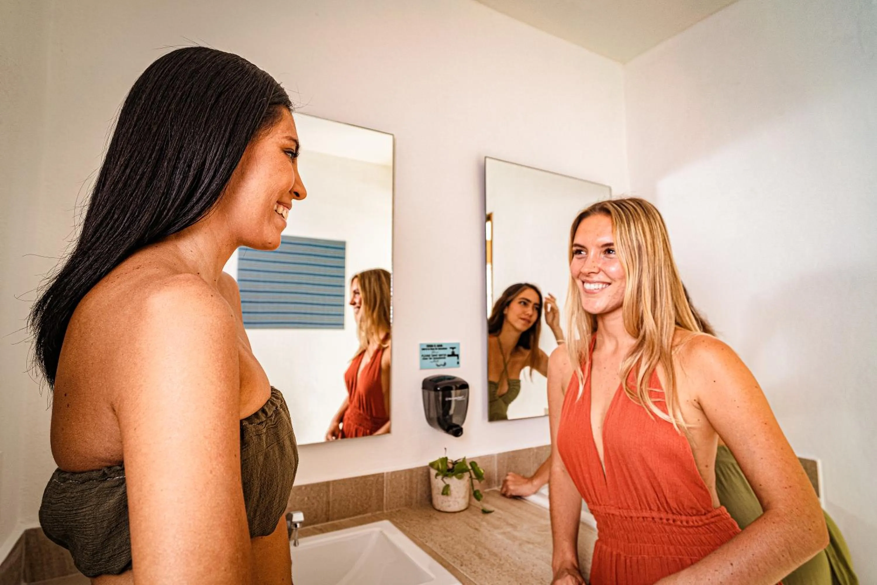 People in Nomads Party Hotel