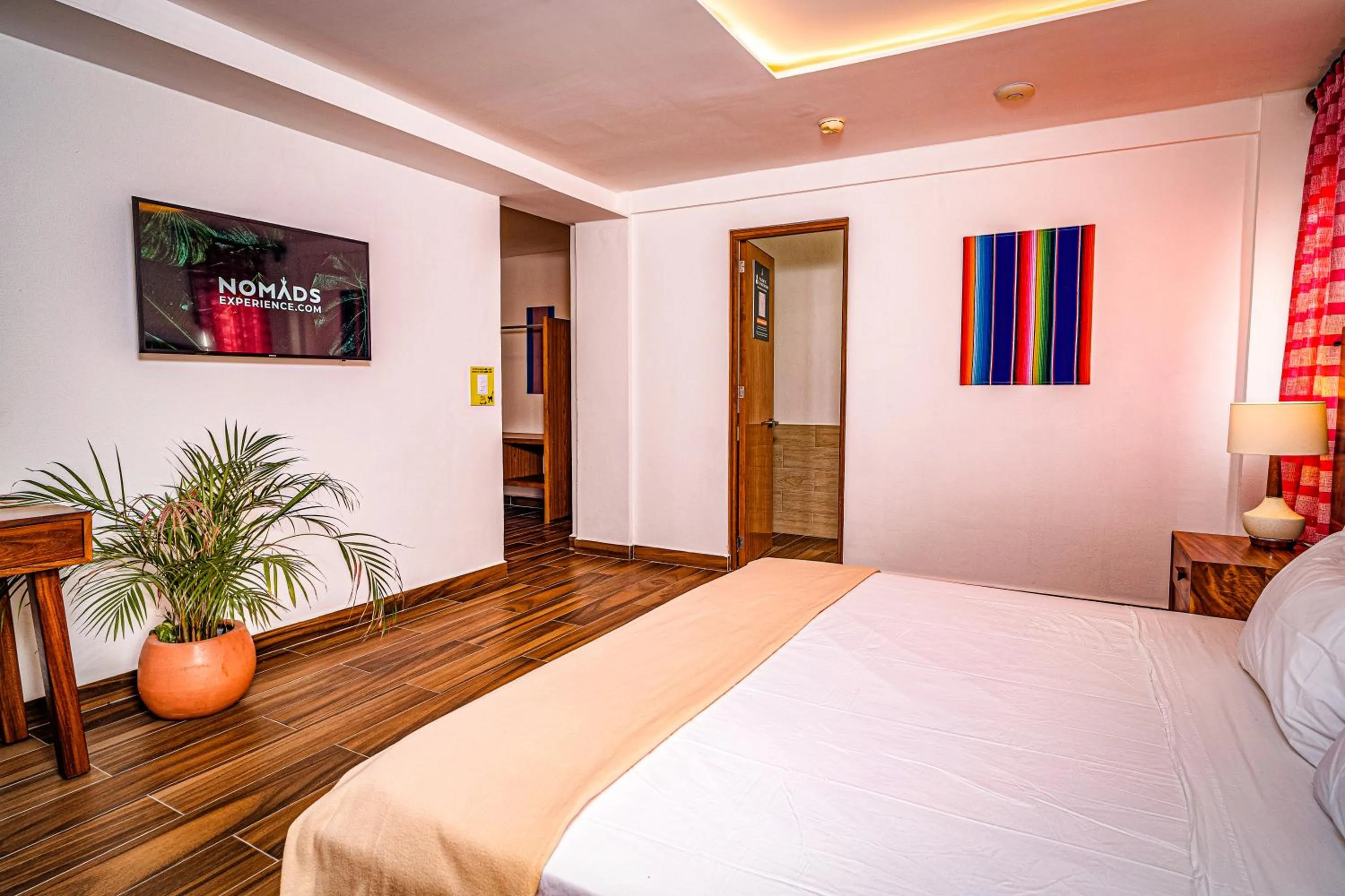 Bed in Nomads Party Hotel