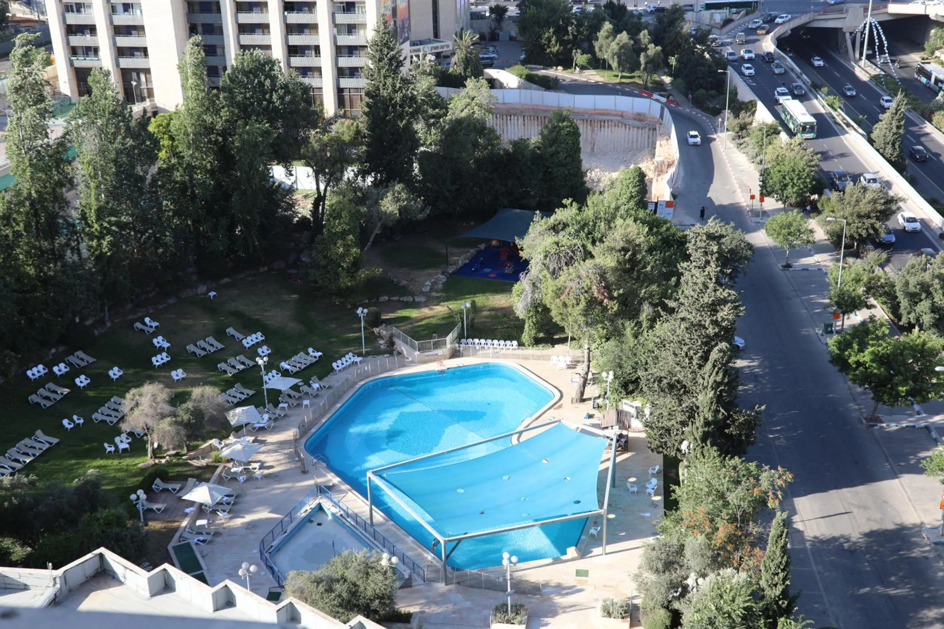 Swimming pool in Jerusalem Hotel Private Luxury Suites near Western Wall
